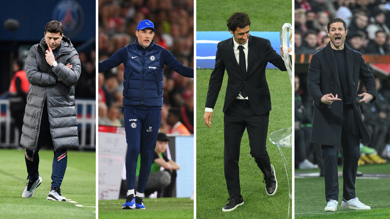 Esta sería la lista de posibles reemplazantes de Ancelotti. Fotos: Getty Images.