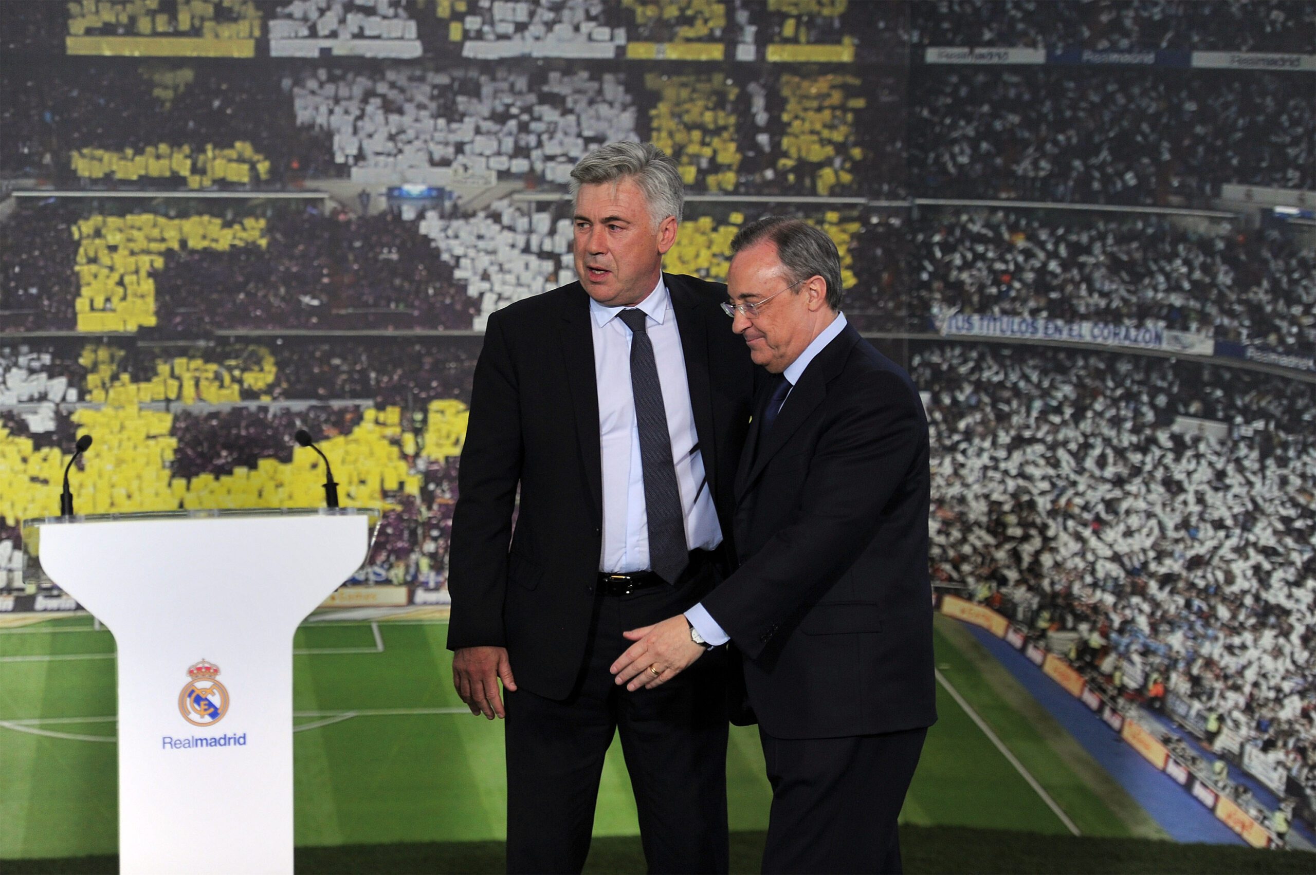 Carlo Ancelotti sería el problema del Real Madrid para Florentino Pérez. Foto: Getty Images.