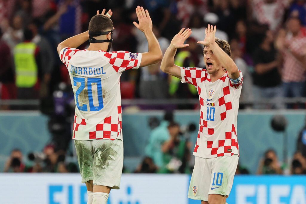 Modric quiere convencer a Real Madrid de fichar a Gvardiol. Foto: Getty Images.