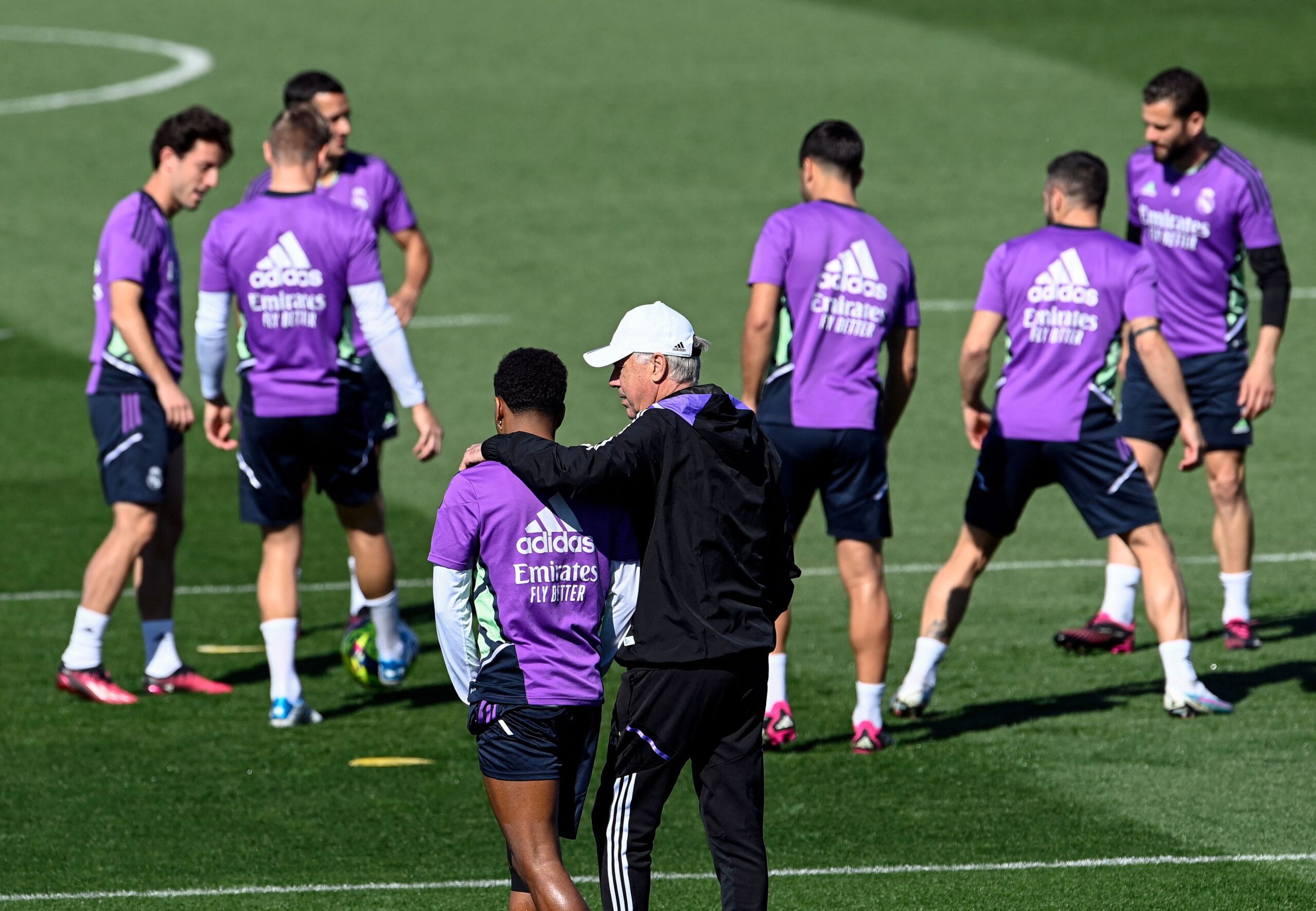 Real Madrid se prepara para el duelo contra Chelsea. Foto: Getty Images.