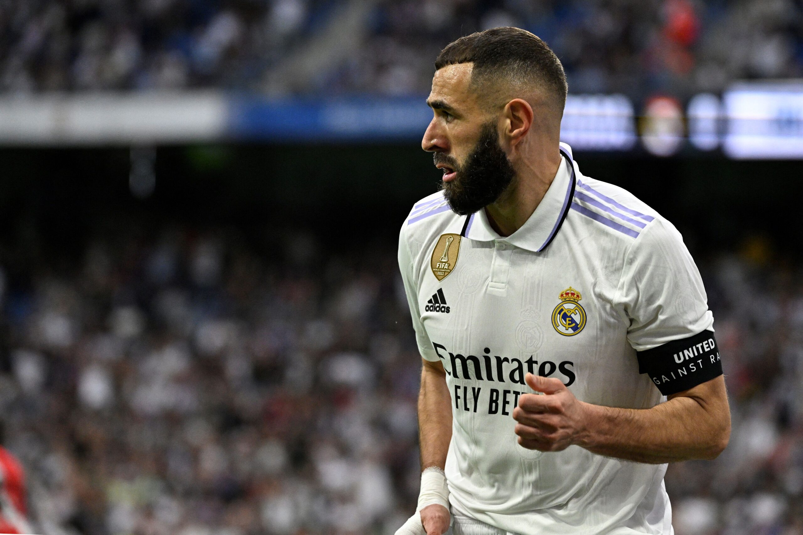 Benzema y una suculenta oferta de Arabia Saudita. Foto: Getty Images.