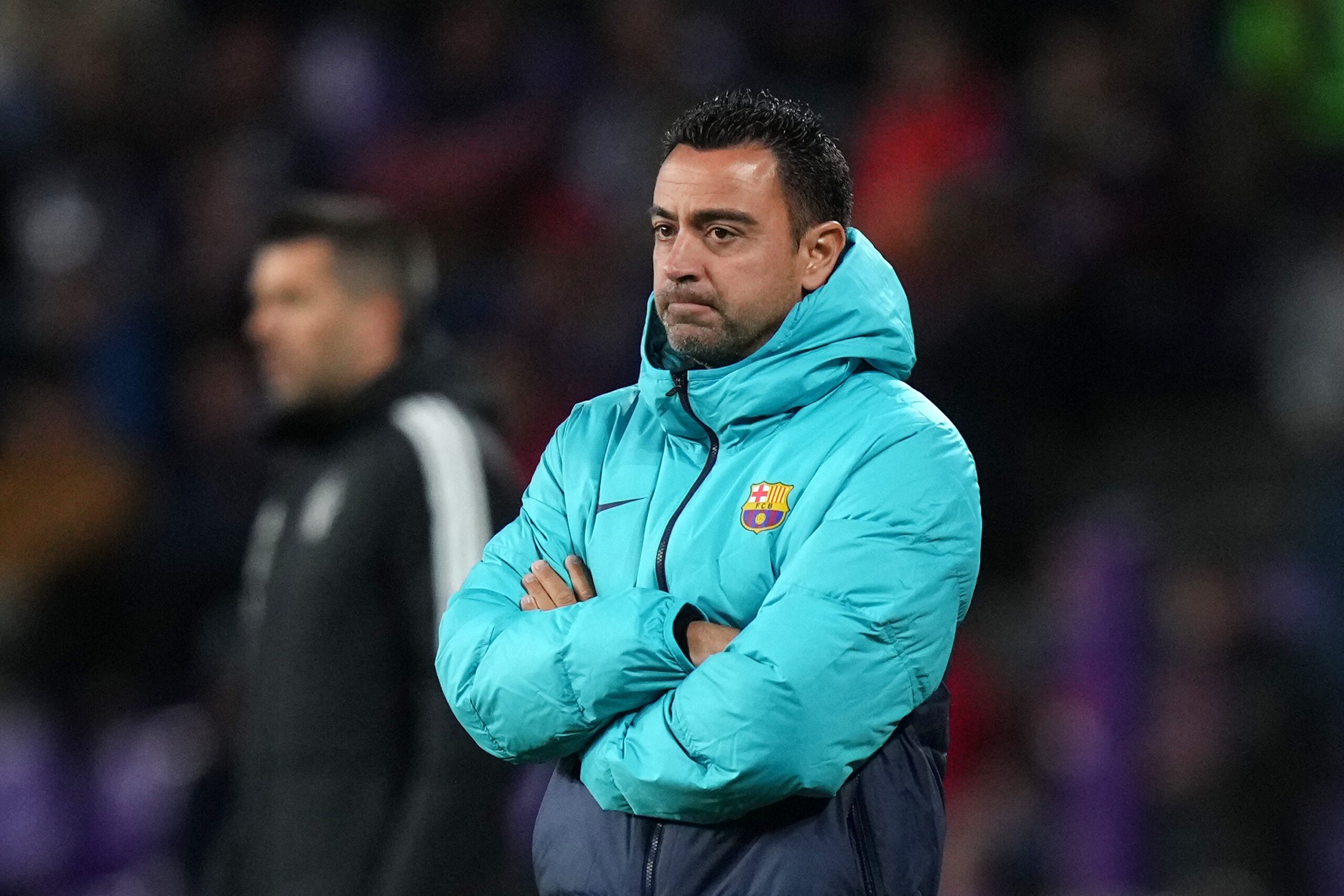 Xavi se queja de la decisión de La Liga en el caso Vinicius Jr. Foto: Getty Images.