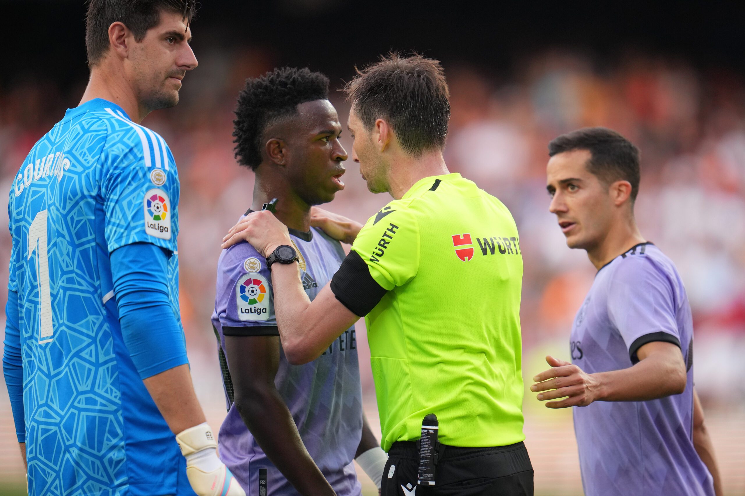 Después del episodio Vinicius, el VAR sufre perdidas. Foto: Getty Images.