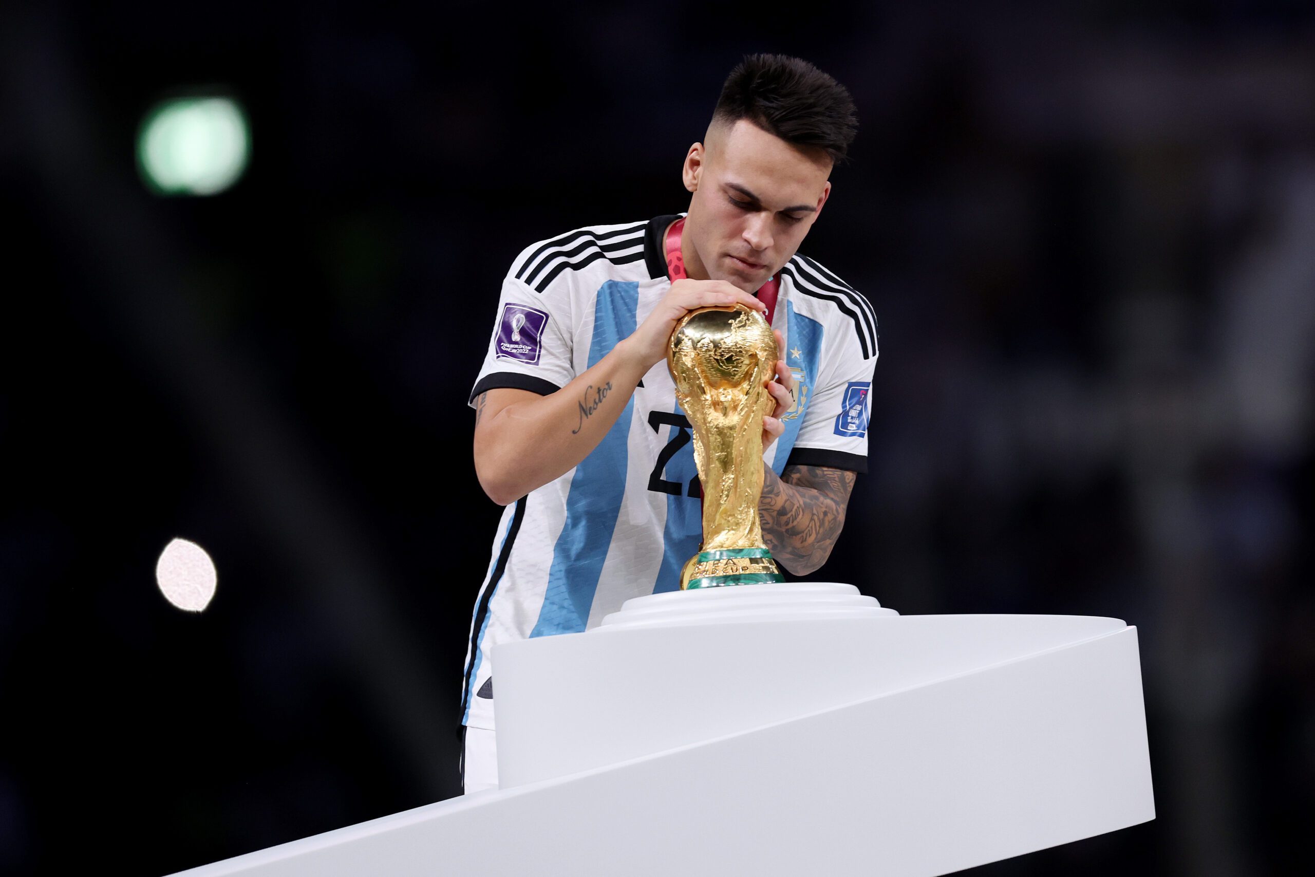 Lautaro Martínez cuesta 100 millones de euros. Foto: Getty Images.