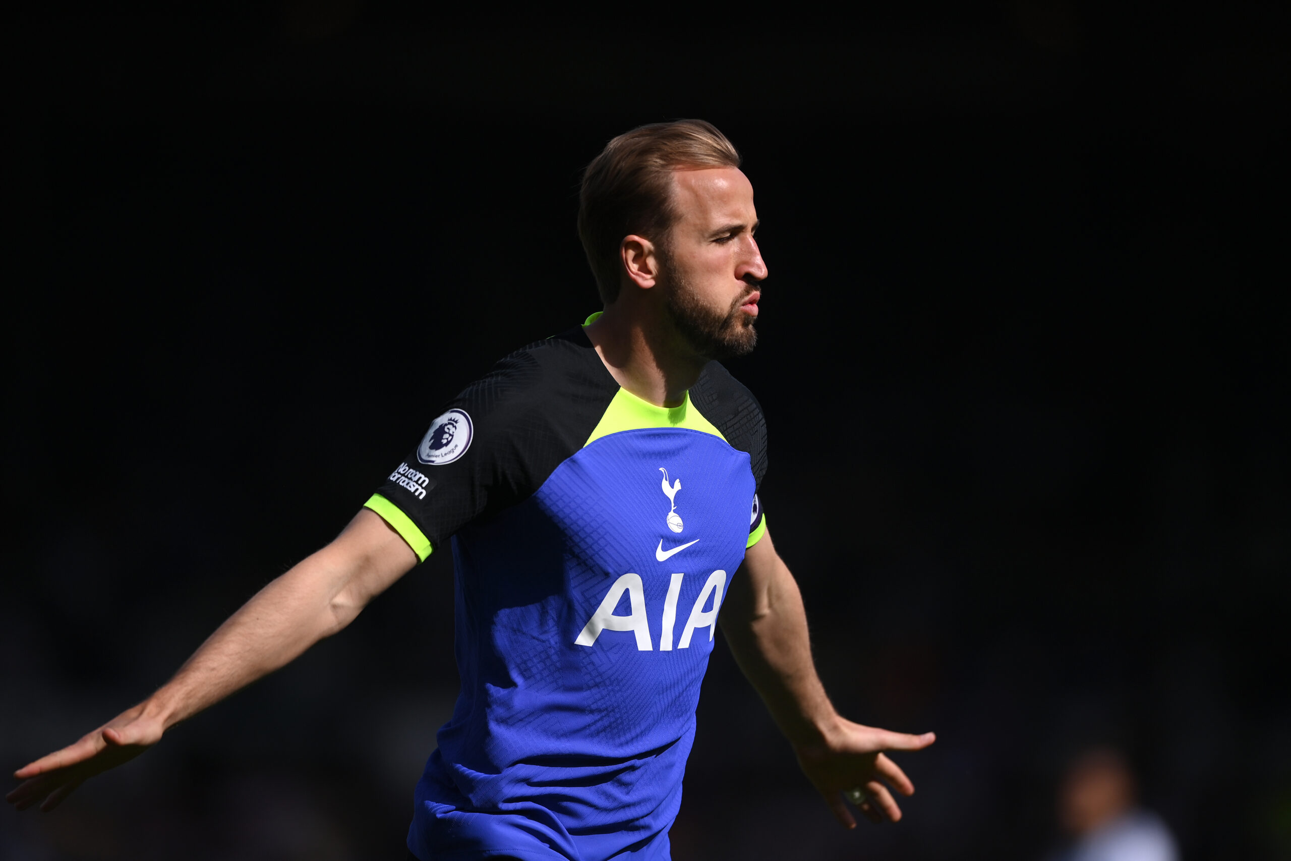 Real Madrid quiere cerrar a Kane en Junio. Foto: Getty Images.