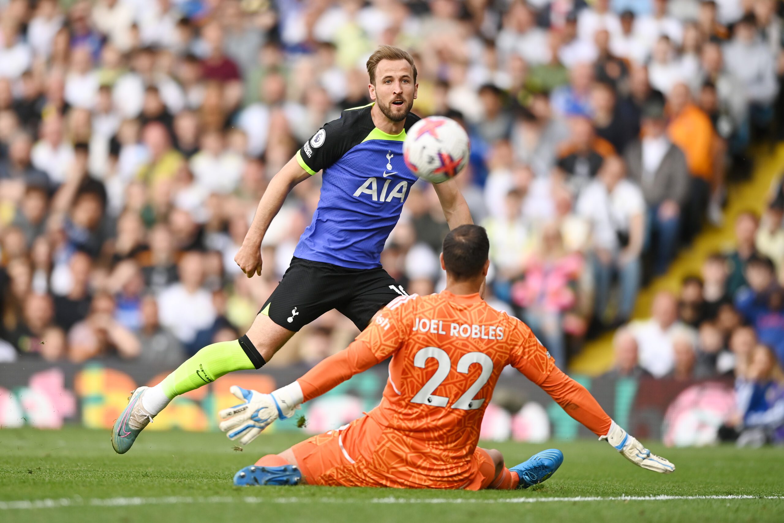 Harry Kane sigue siendo un tópico en Real Madrid. Foto: Getty Images.