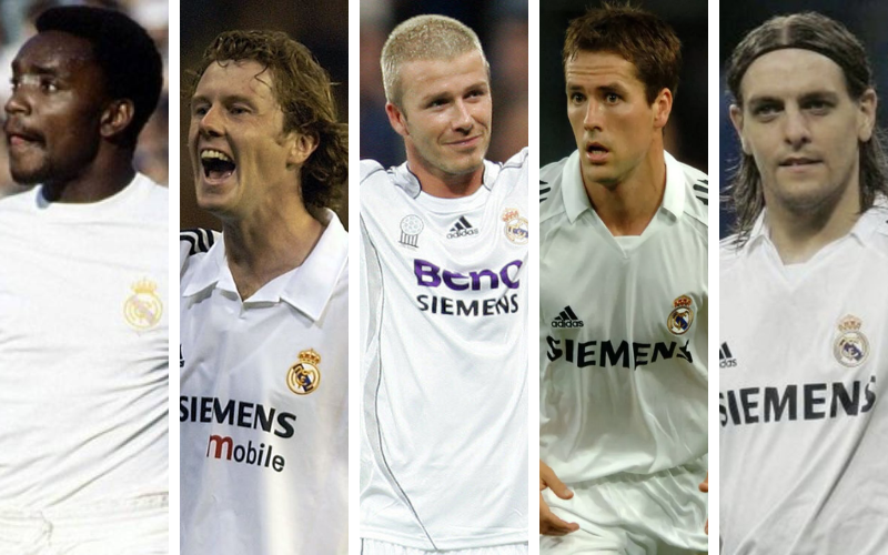 Los cinco ingleses que pasaron por Real Madrid antes que Bellingham. Foto: Getty Images.