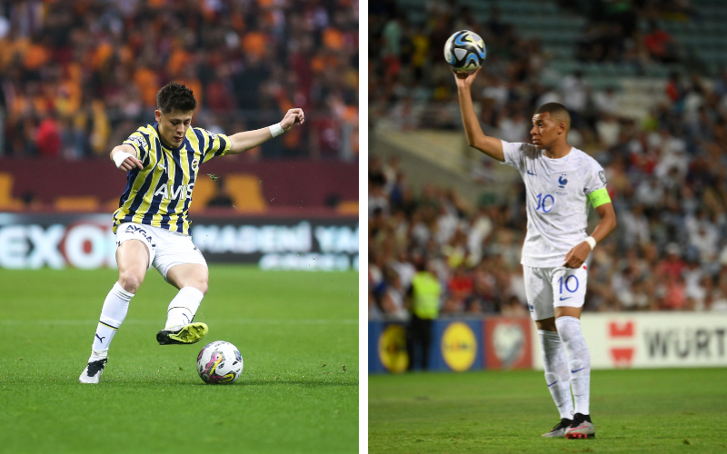 Real Madrid entre Güler y Mbappé. Foto: Getty Images.