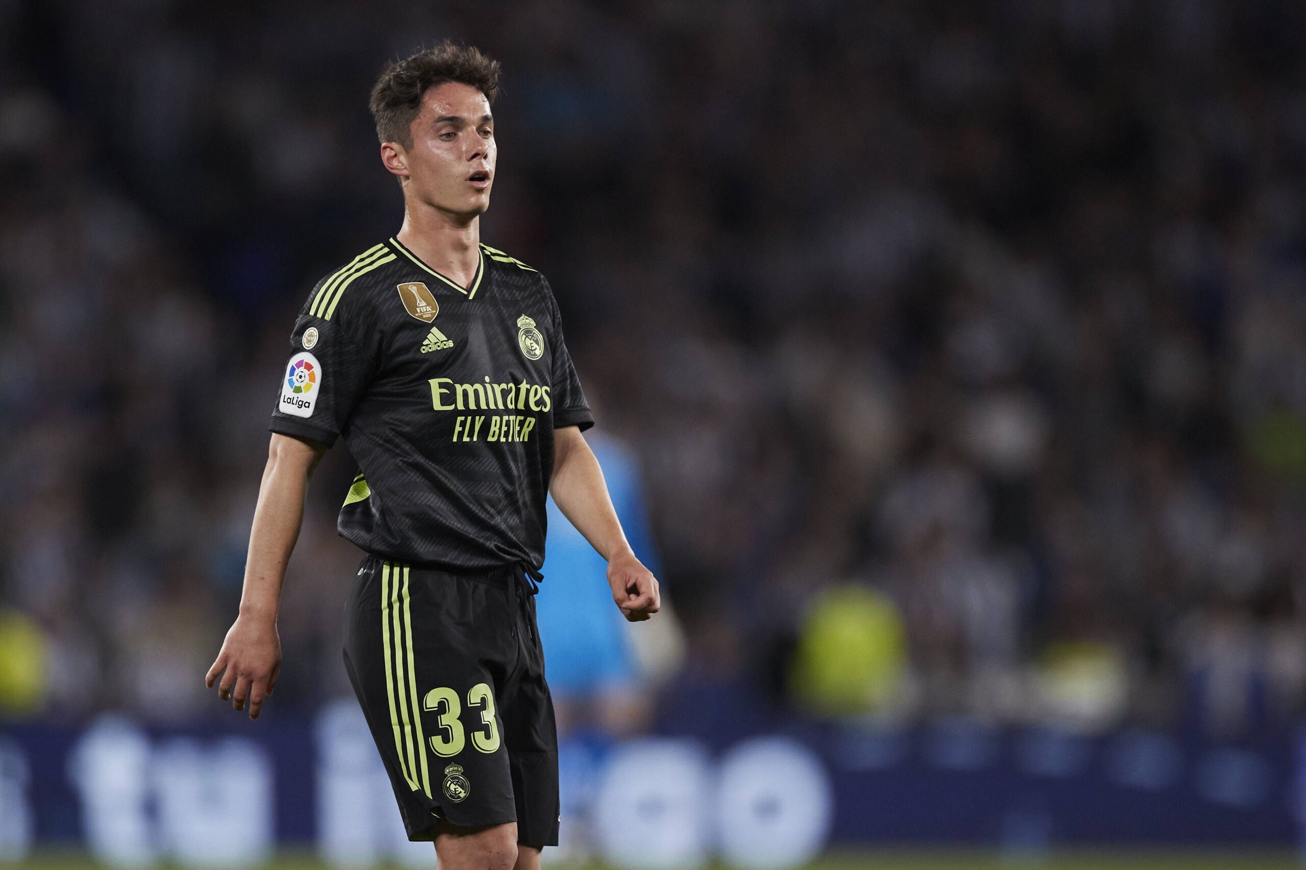Sergio Arribas cerca de Leverkusen. Foto: Getty Images.