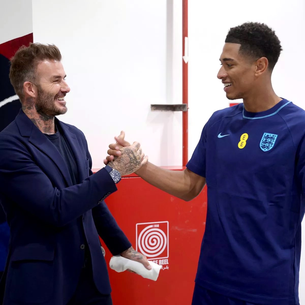 Beckham llena de elogios a Bellingham. Foto: Getty Images.