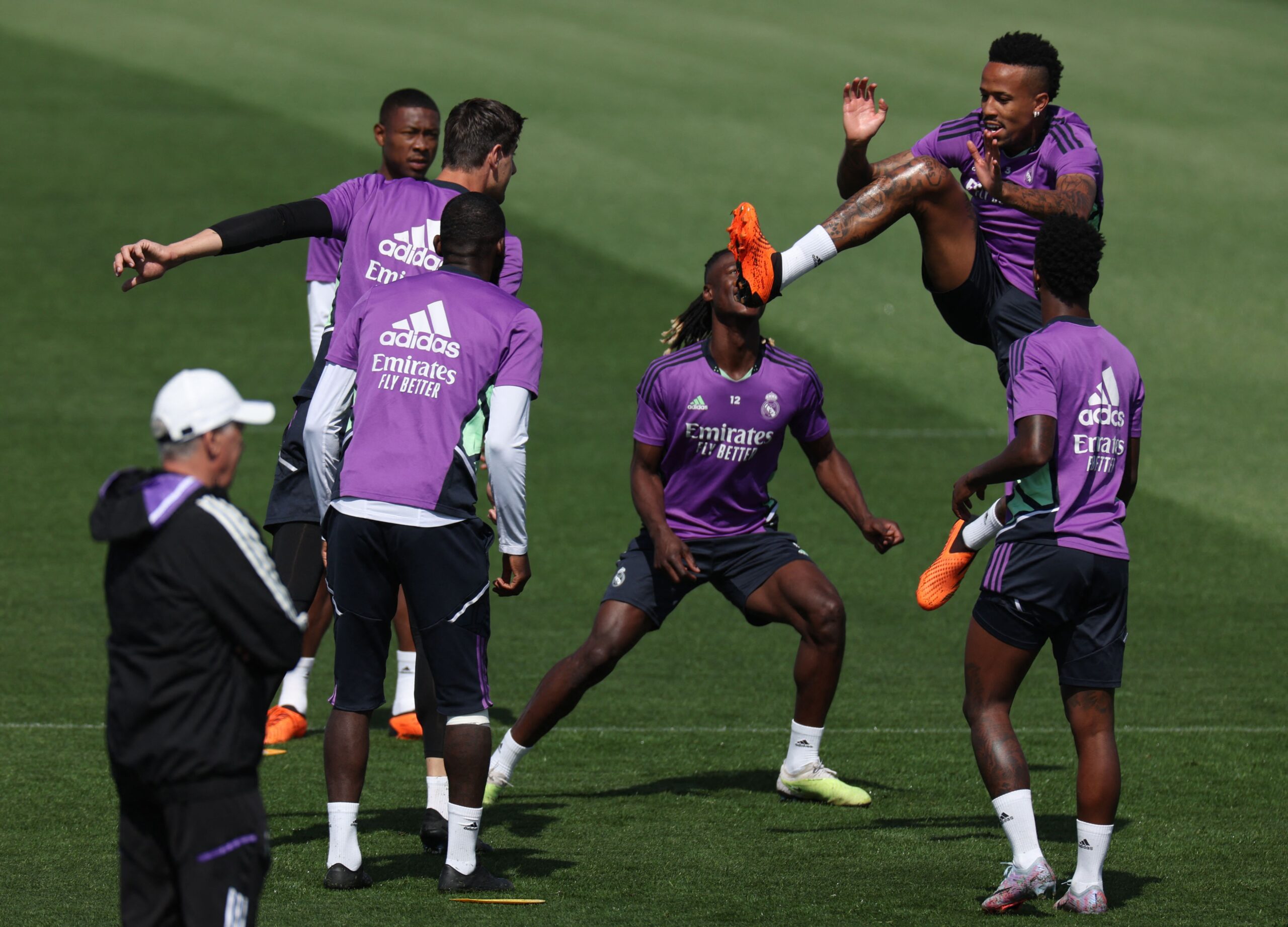 El XI que paró Ancelotti. Foto: Getty Images.