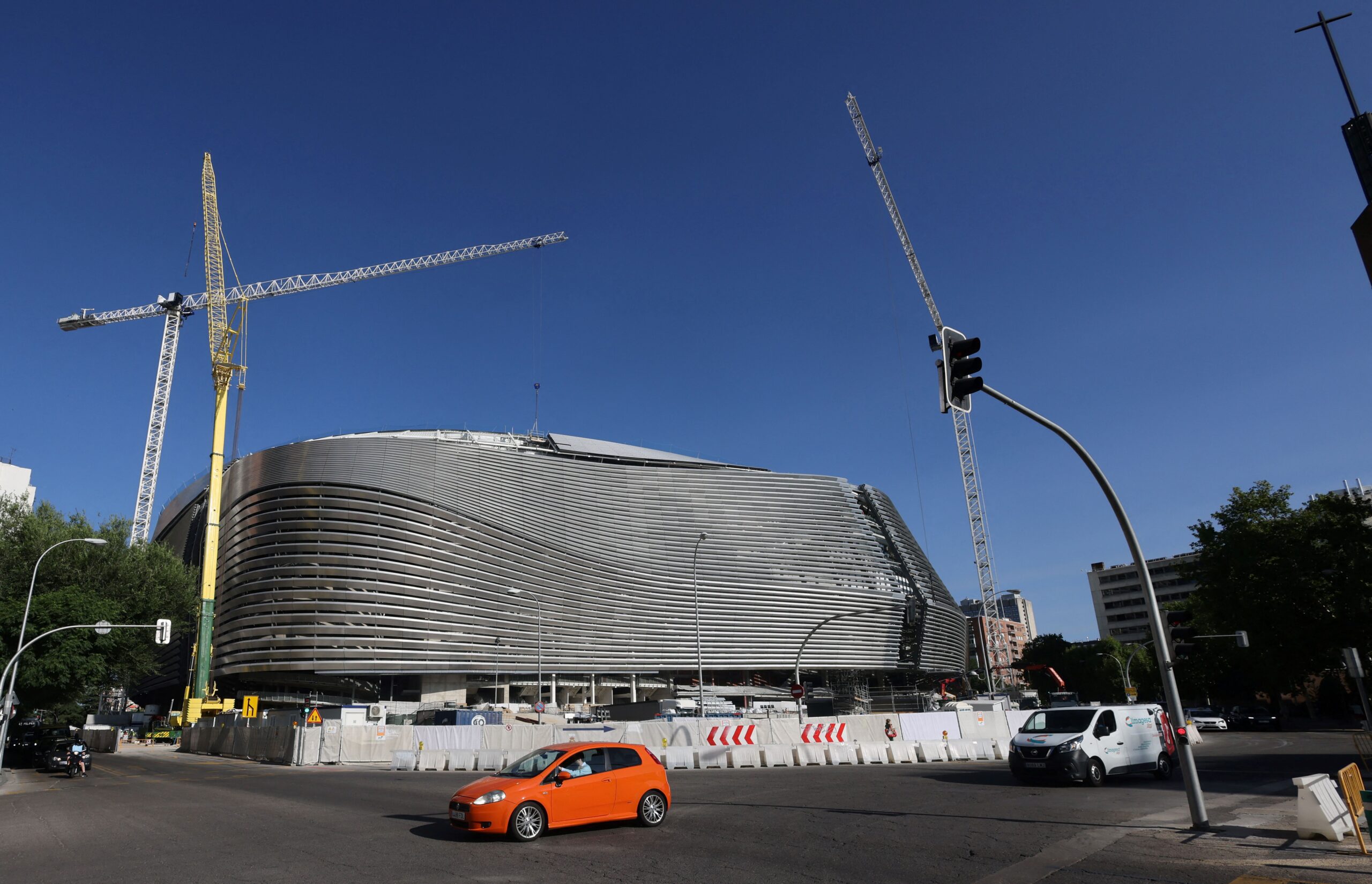 La nueva capacidad del Santiago Bernabéu. Foto: Getty Images.