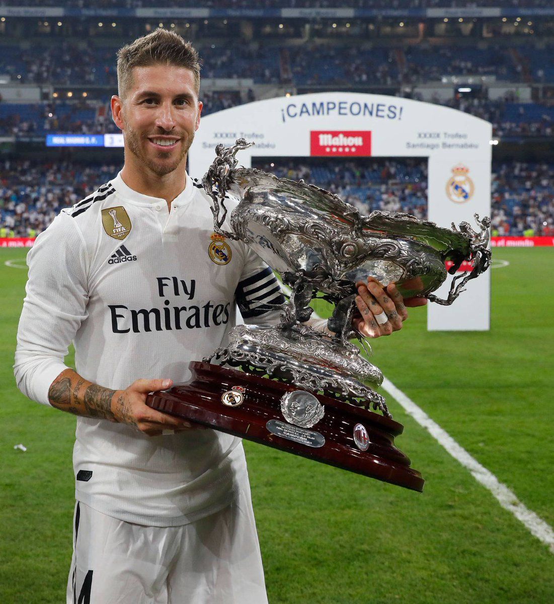 ¿Vuelve el trofeo Santiago Bernabéu? Foto: Getty Images.