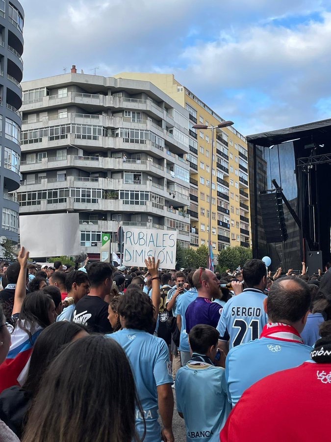 El Estadio de Vigo no quiere a Rubiales. Foto: Getty Images.