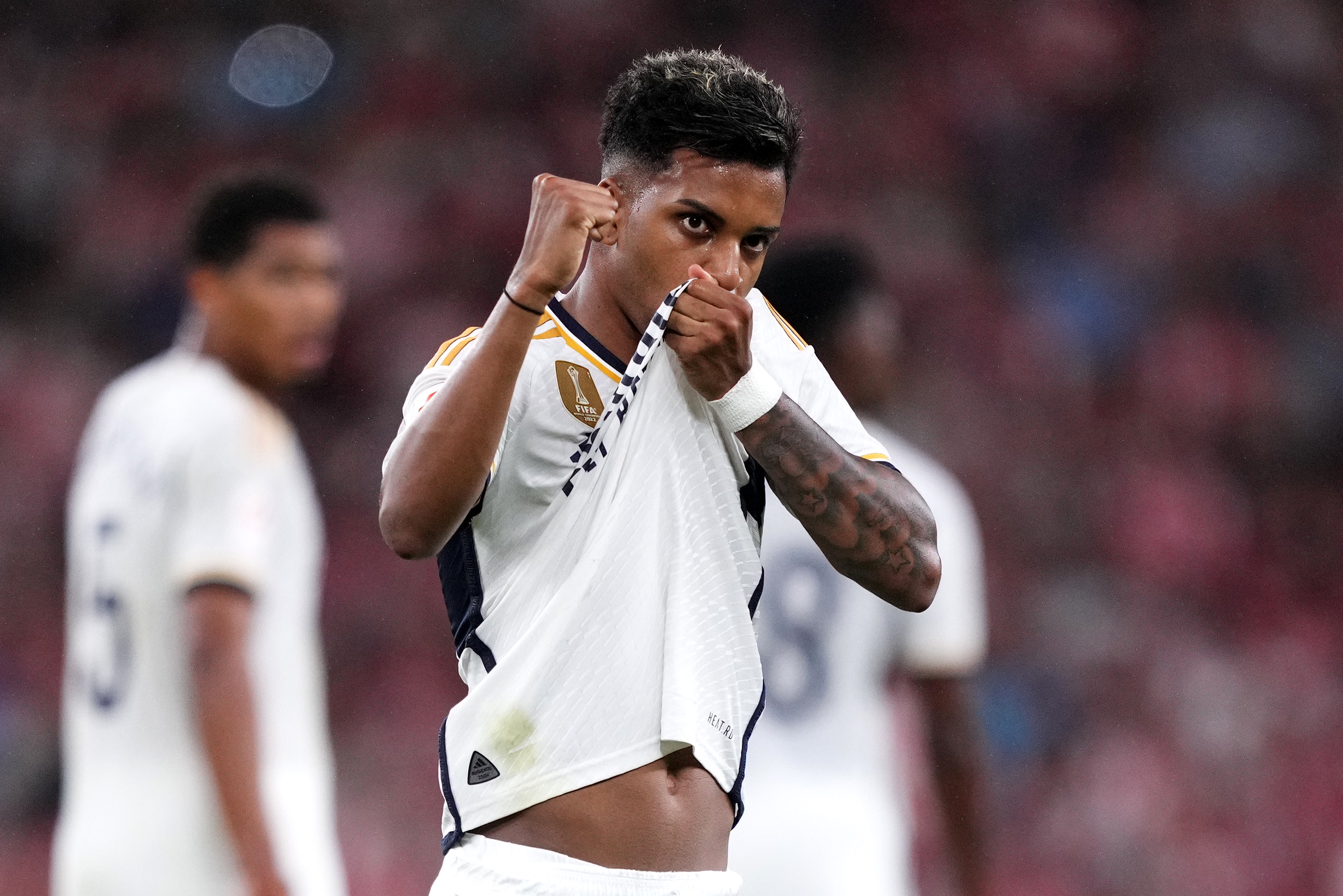 Rodrygo estuvo muy cerca de jugar en Barcelona. Foto: Getty Images.