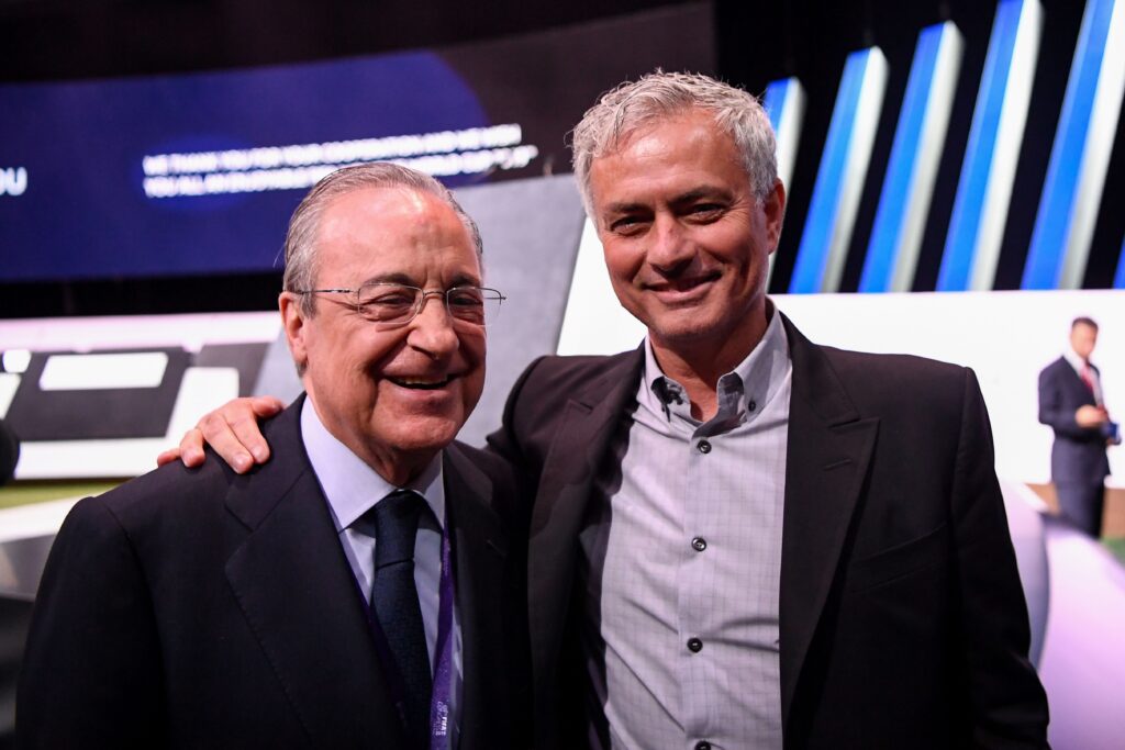 Jose Mourinho recuerda sus tiempos en Real Madrid. Foto: Getty Images.