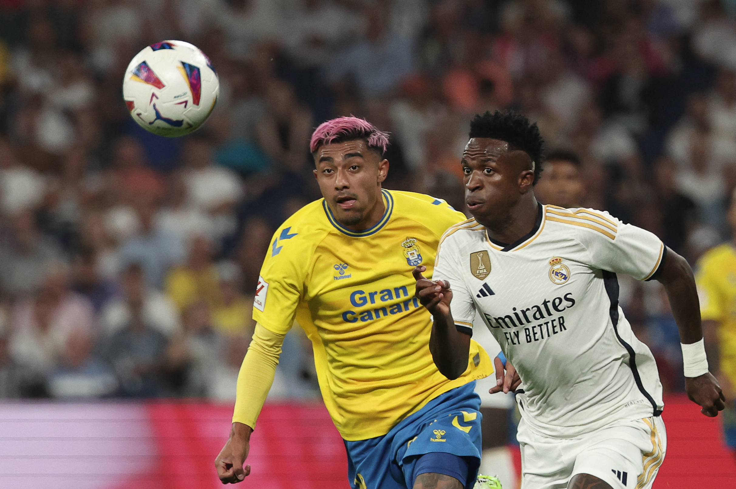 Vinicius volvió a jugar en Real Madrid. Foto: Getty Images.