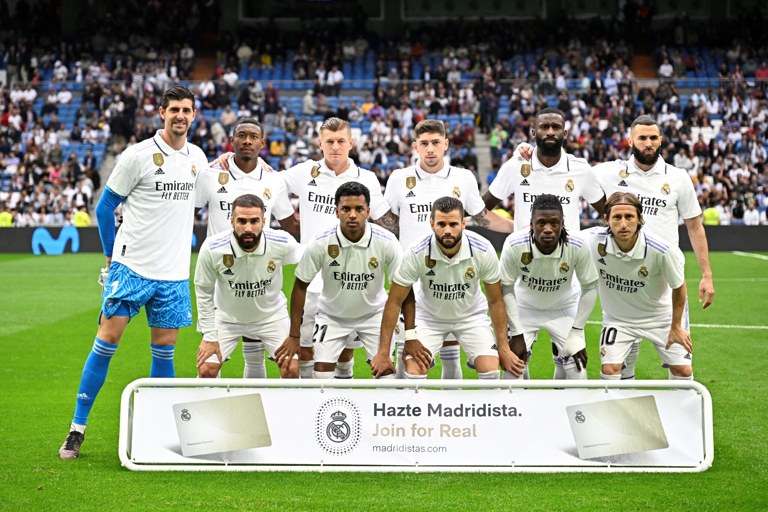 Los jugadores de Real Madrid que fueron convocados en sus selecciones. Foto: Getty Images.