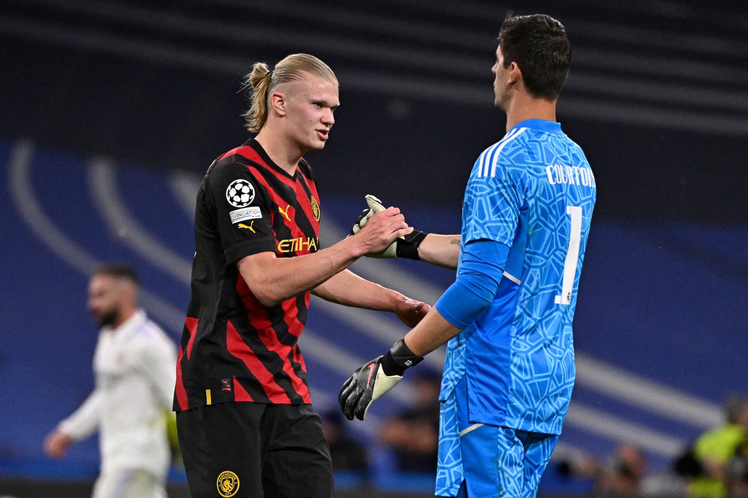 Haaland habla sobre el Real Madrid. Foto: Getty Images.