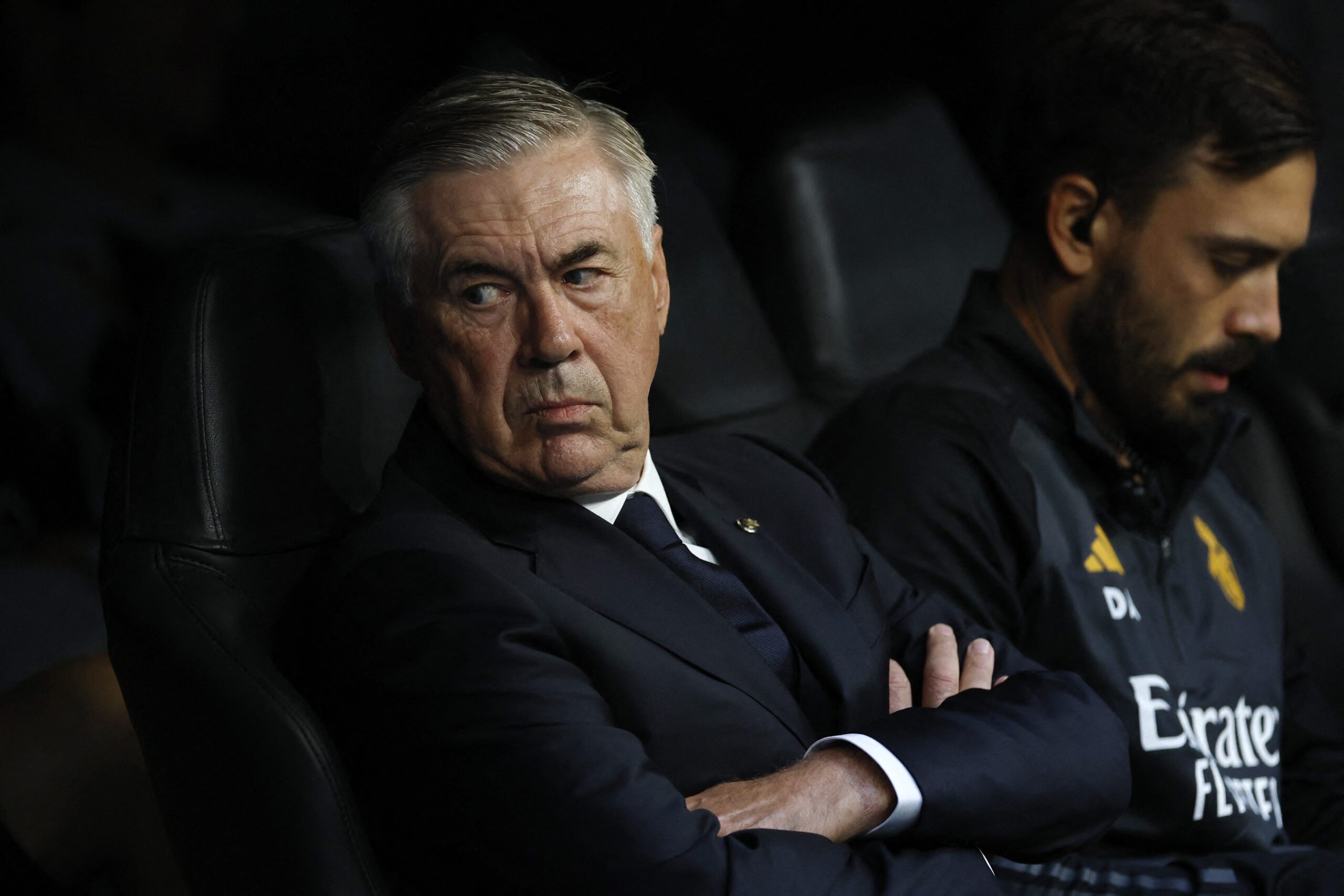 Ancelotti en conferencia de prensa. Foto: Getty Images.