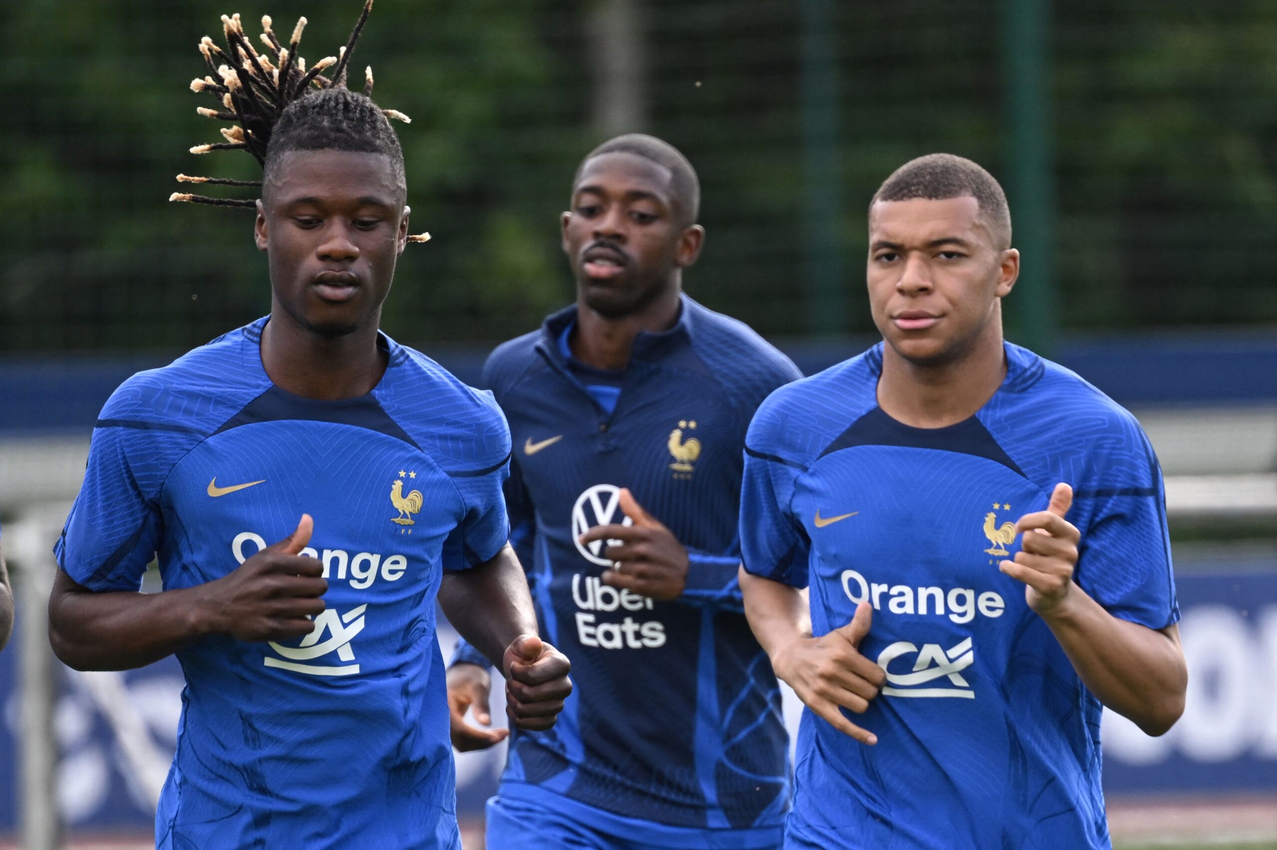 Camavinga habló de Mbappé. Foto: Getty Images.