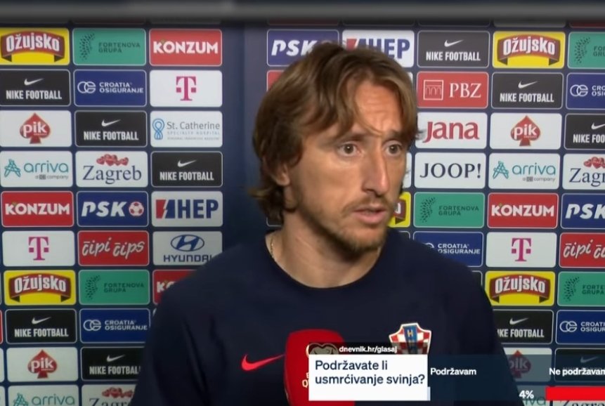 Luka Modric pone en duda su continuidad en Real Madrid.