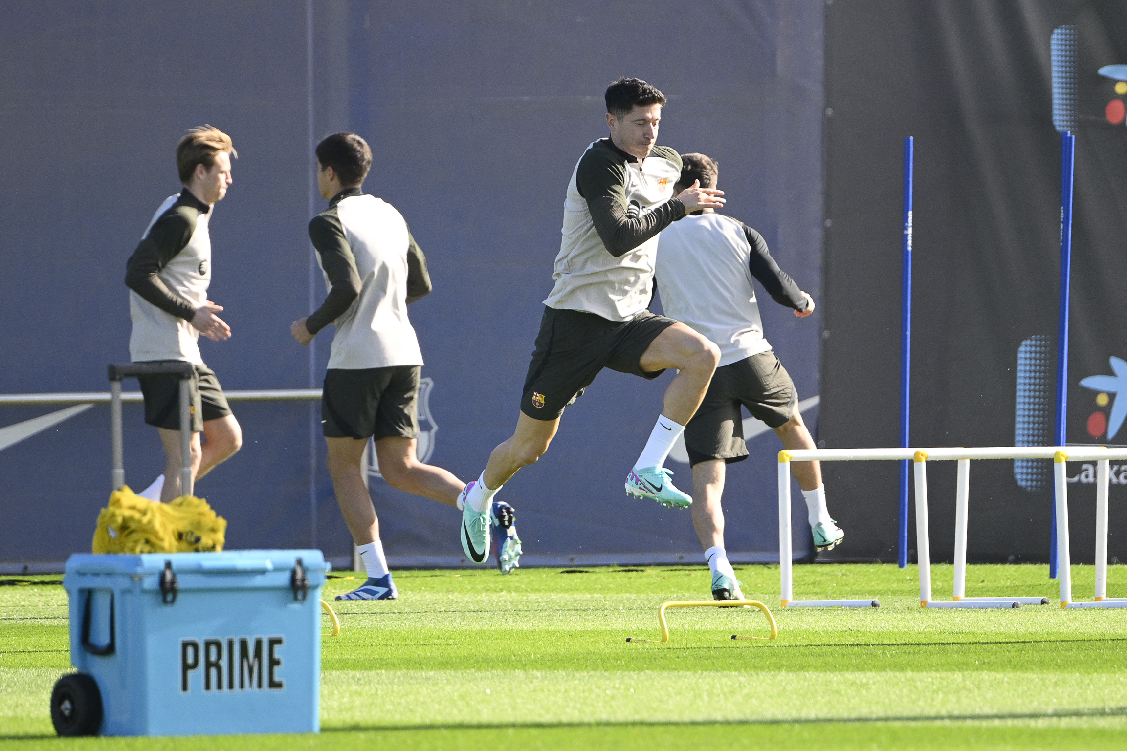 Barcelona se prepara para El Clásico. Foto: Getty Images.