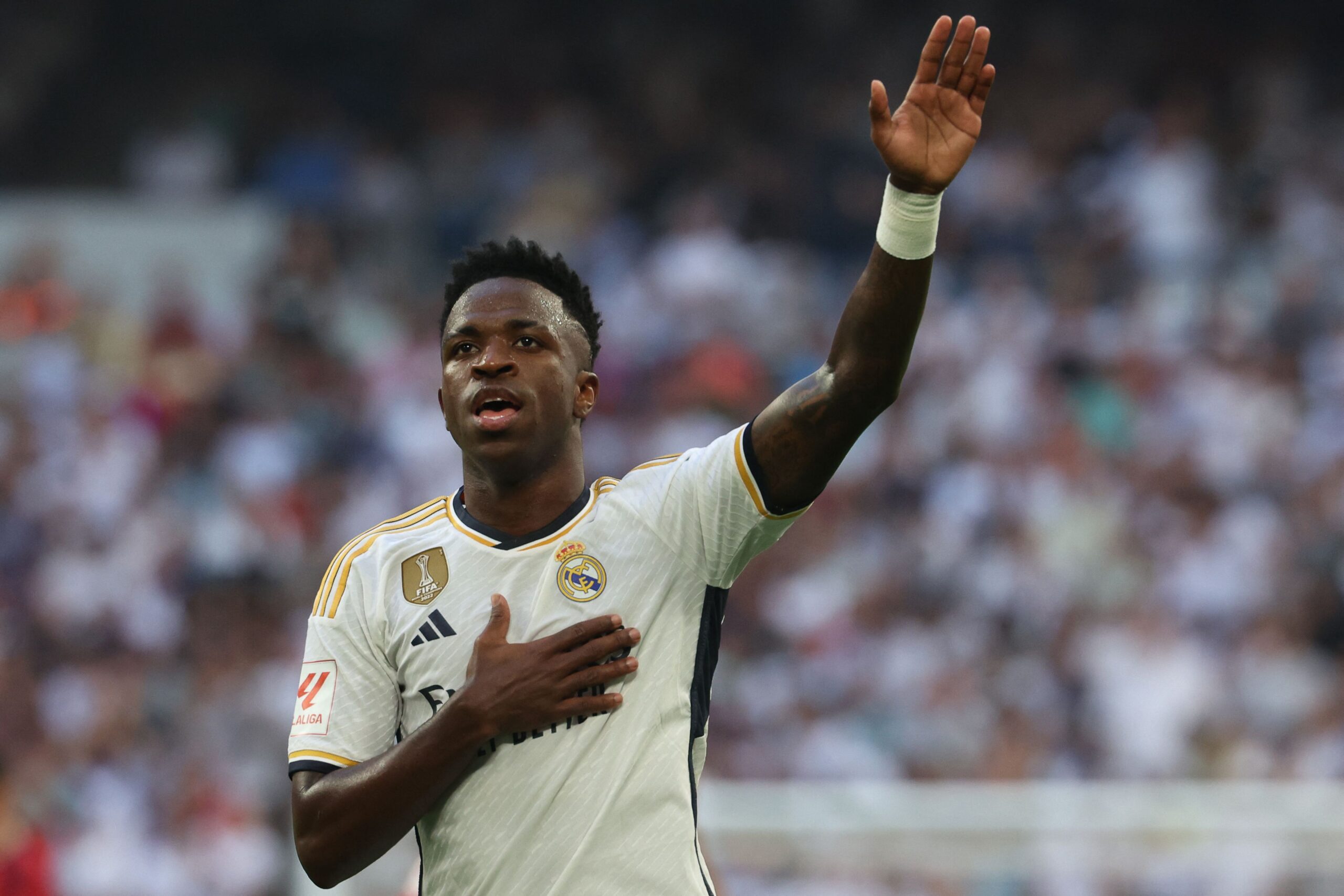 Vinicius habla de su nuevo rol en Real Madrid. Foto: Getty Images.