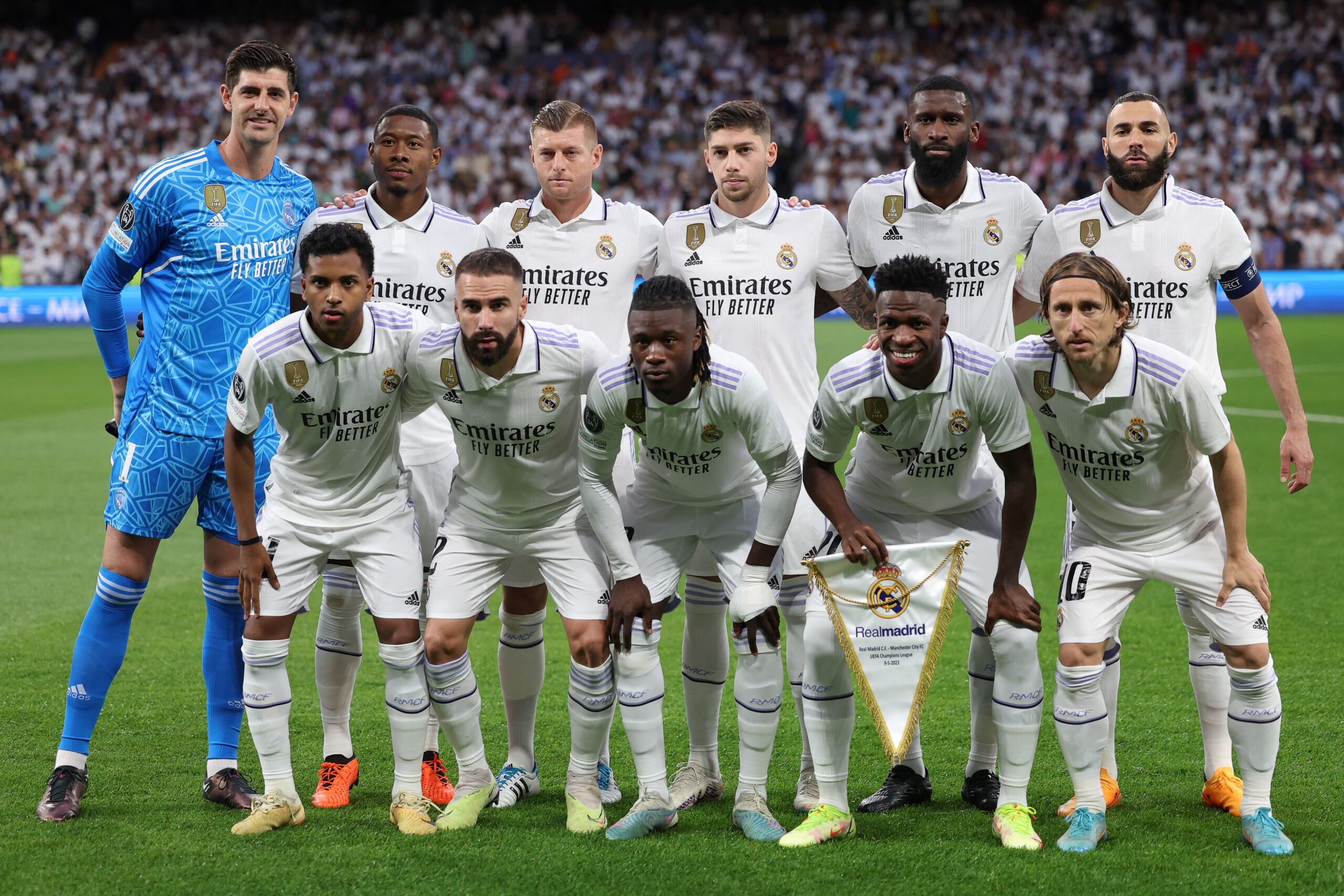 Los jugadores convocados en Real Madrid. Foto: Getty Images.