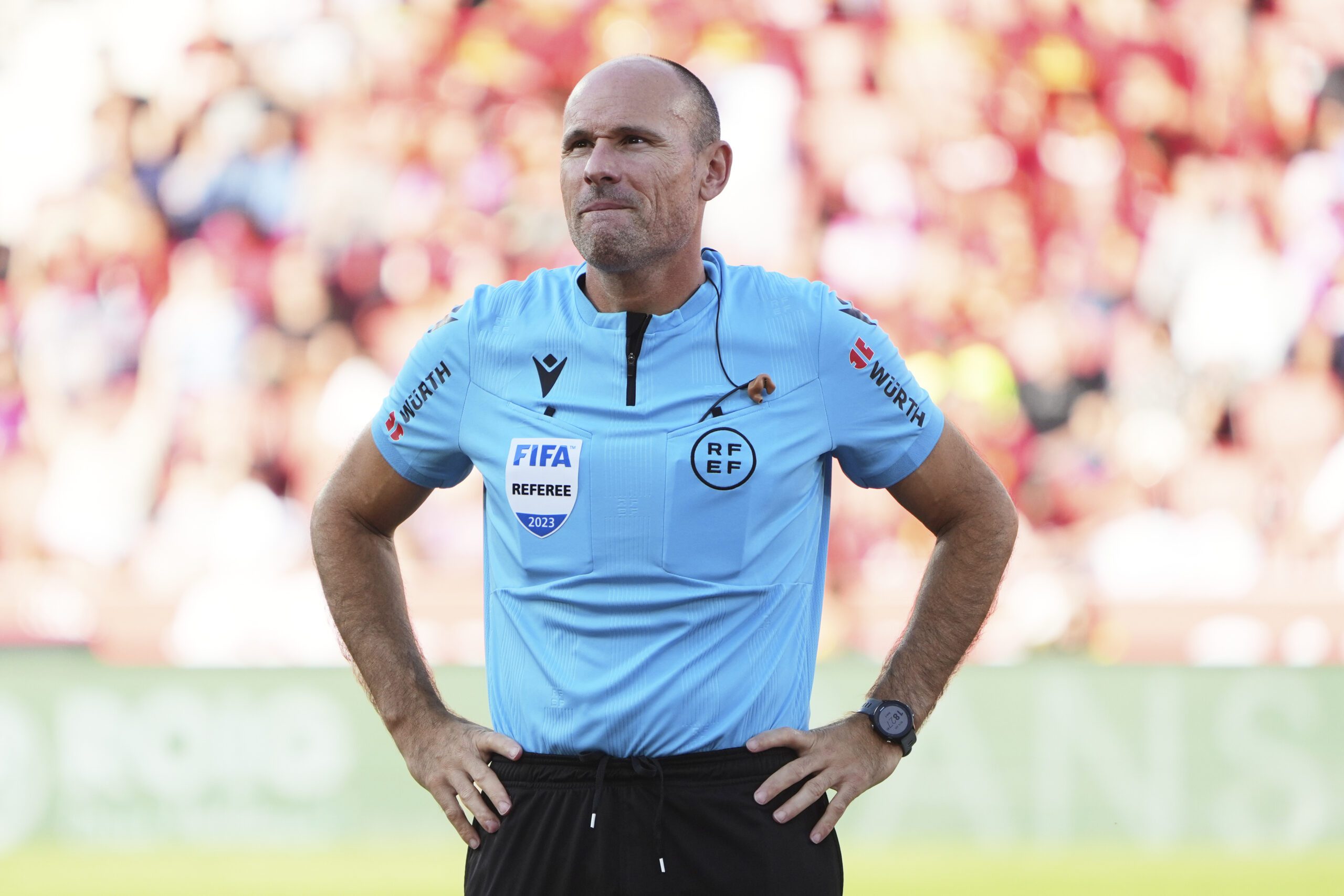 Mateu Lahoz podría ser el nuevo presidente de la RFEF. Foto: Getty Images.