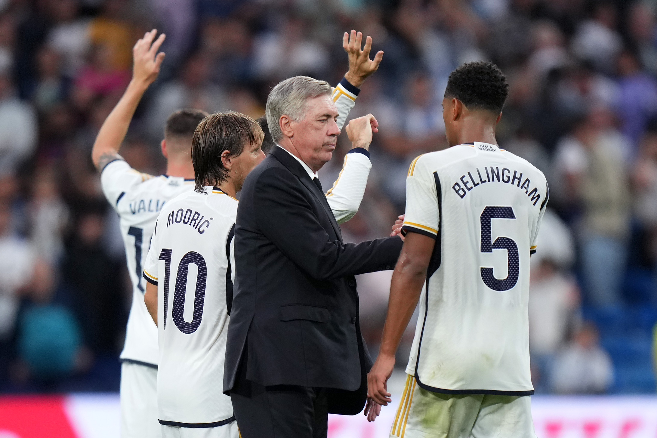 Ancelotti y la importancia de Bellingham. Foto: Getty Images.