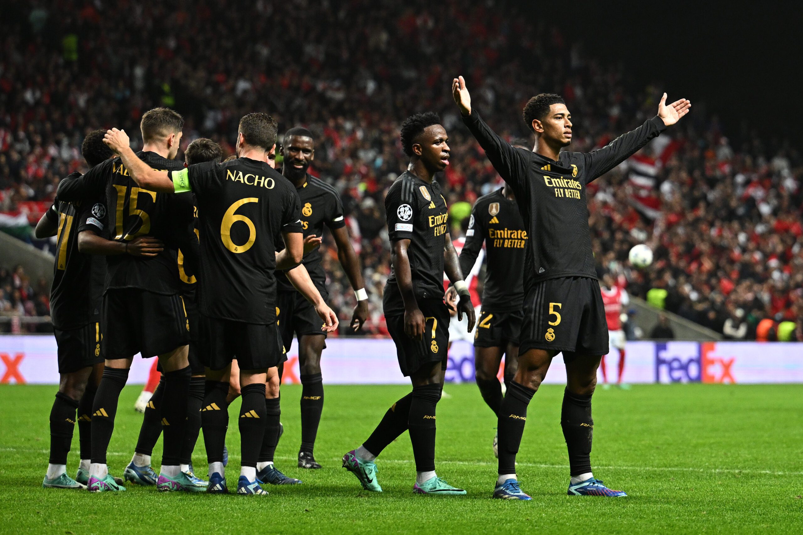 Real Madrid triunfó ante el Braga. Foto: Getty Images.