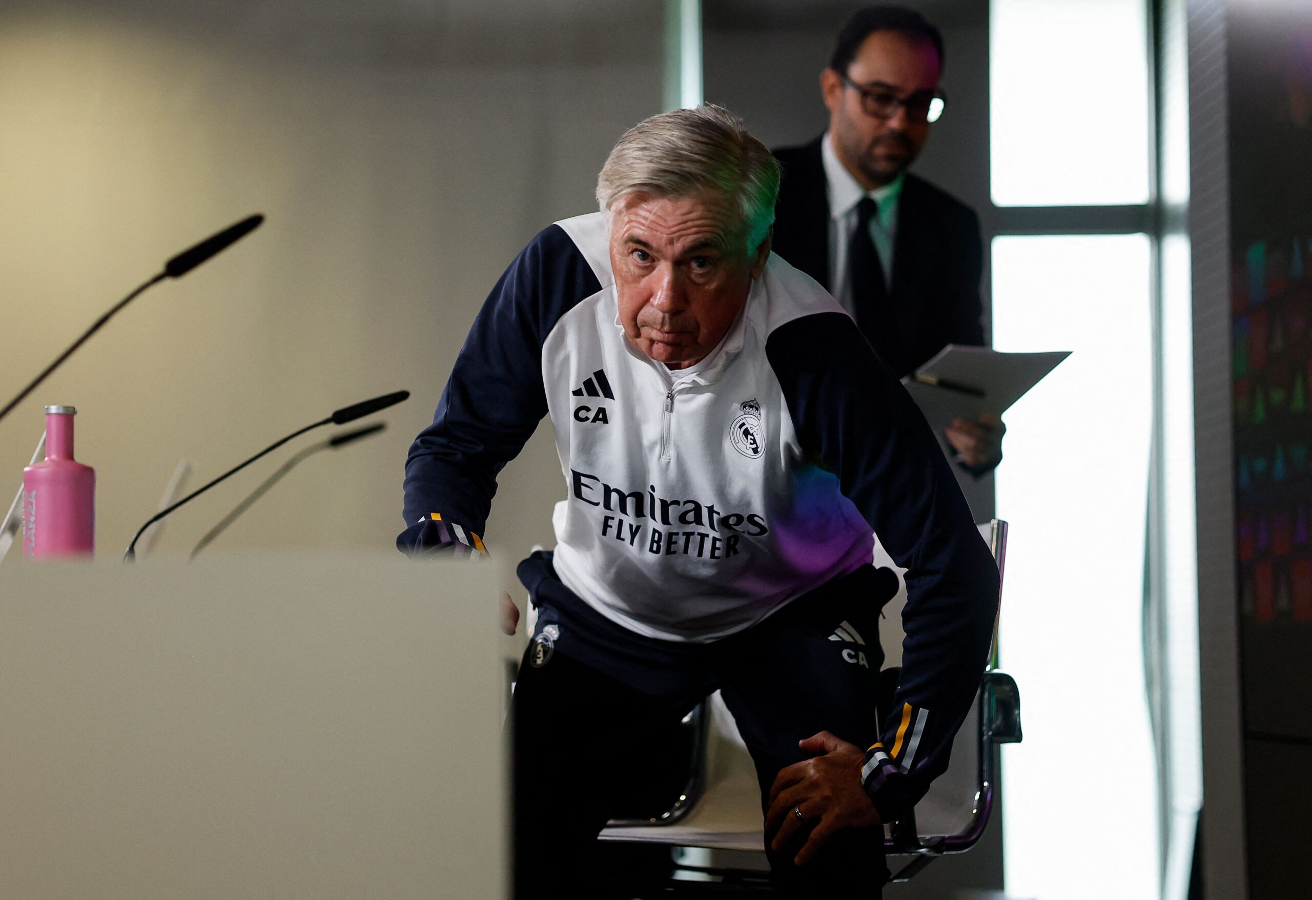 Ancelotti va a cambiar su esquema. Foto: Getty Images.