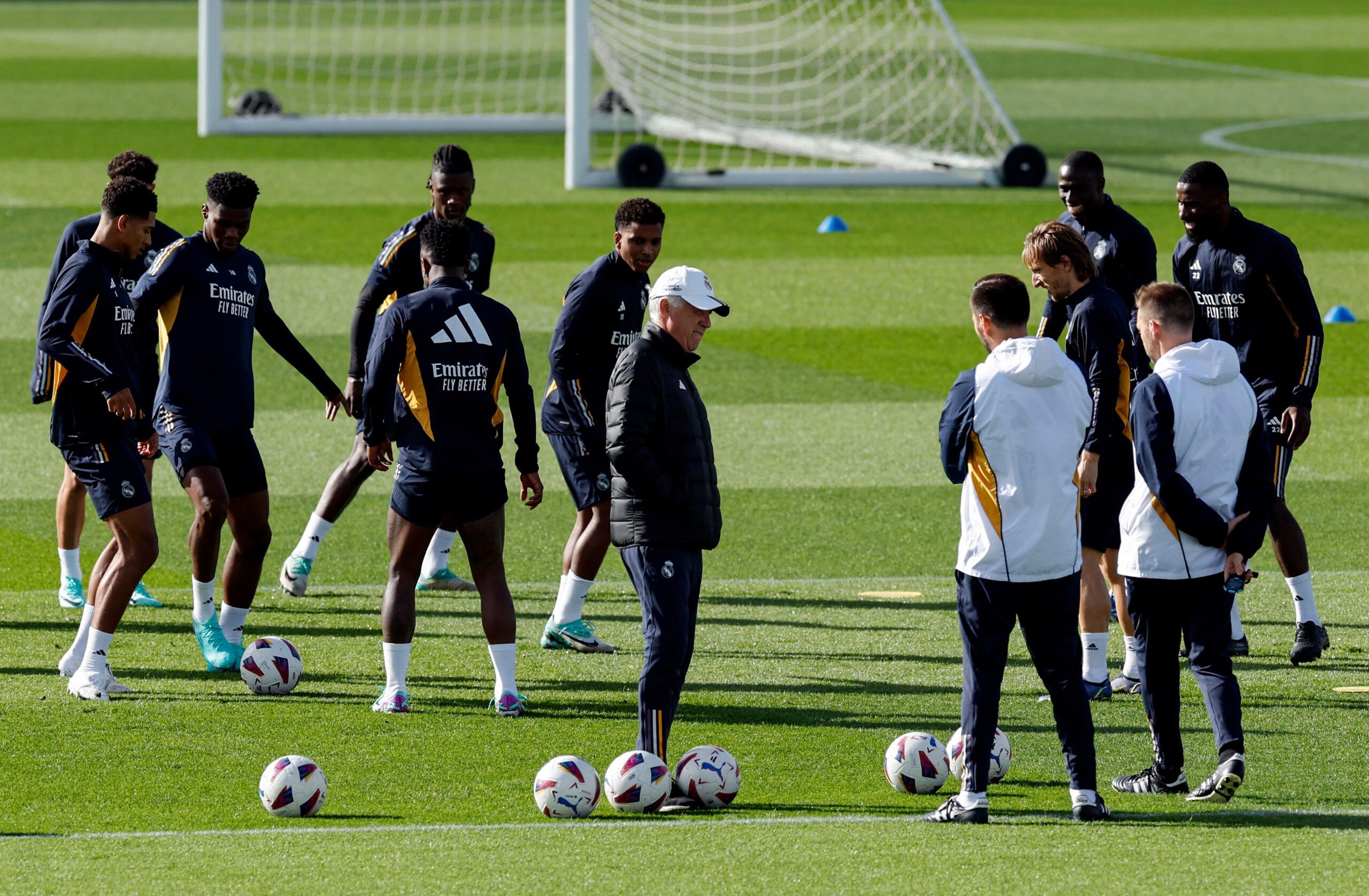Real Madrid solo cuenta con 7 jugadores por la fecha FIFA. Foto: Getty Images.