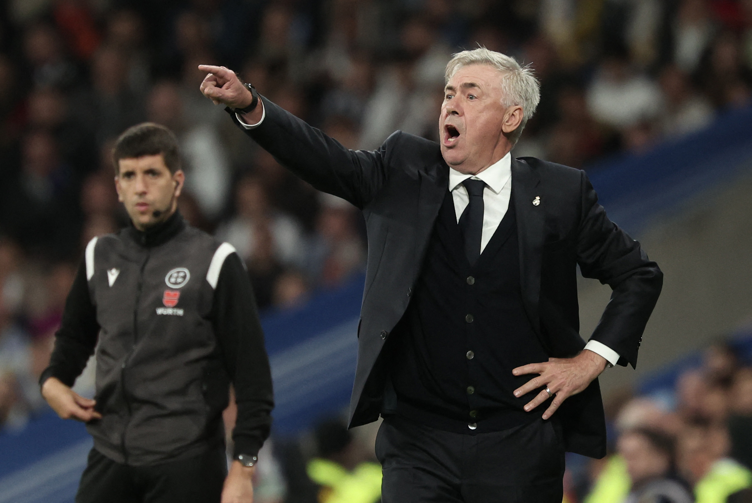 Ancelotti apunta contra los árbitros. Foto: Getty Images.