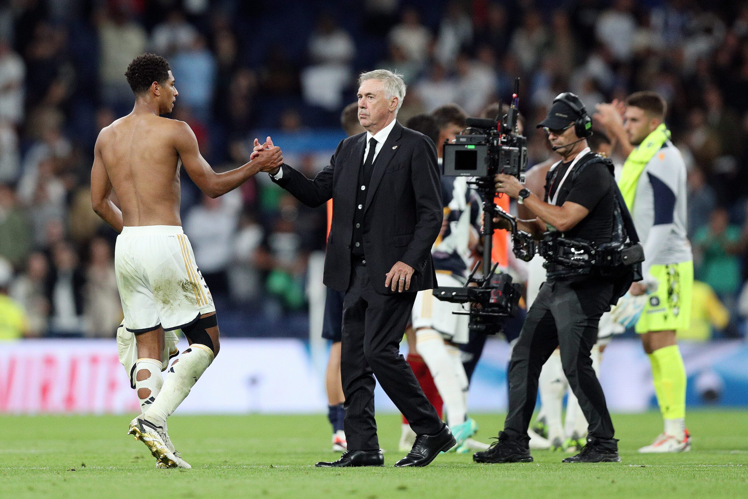 Ancelotti en conferencia de prensa de cara al duelo contra Valencia. Foto: Getty Images.