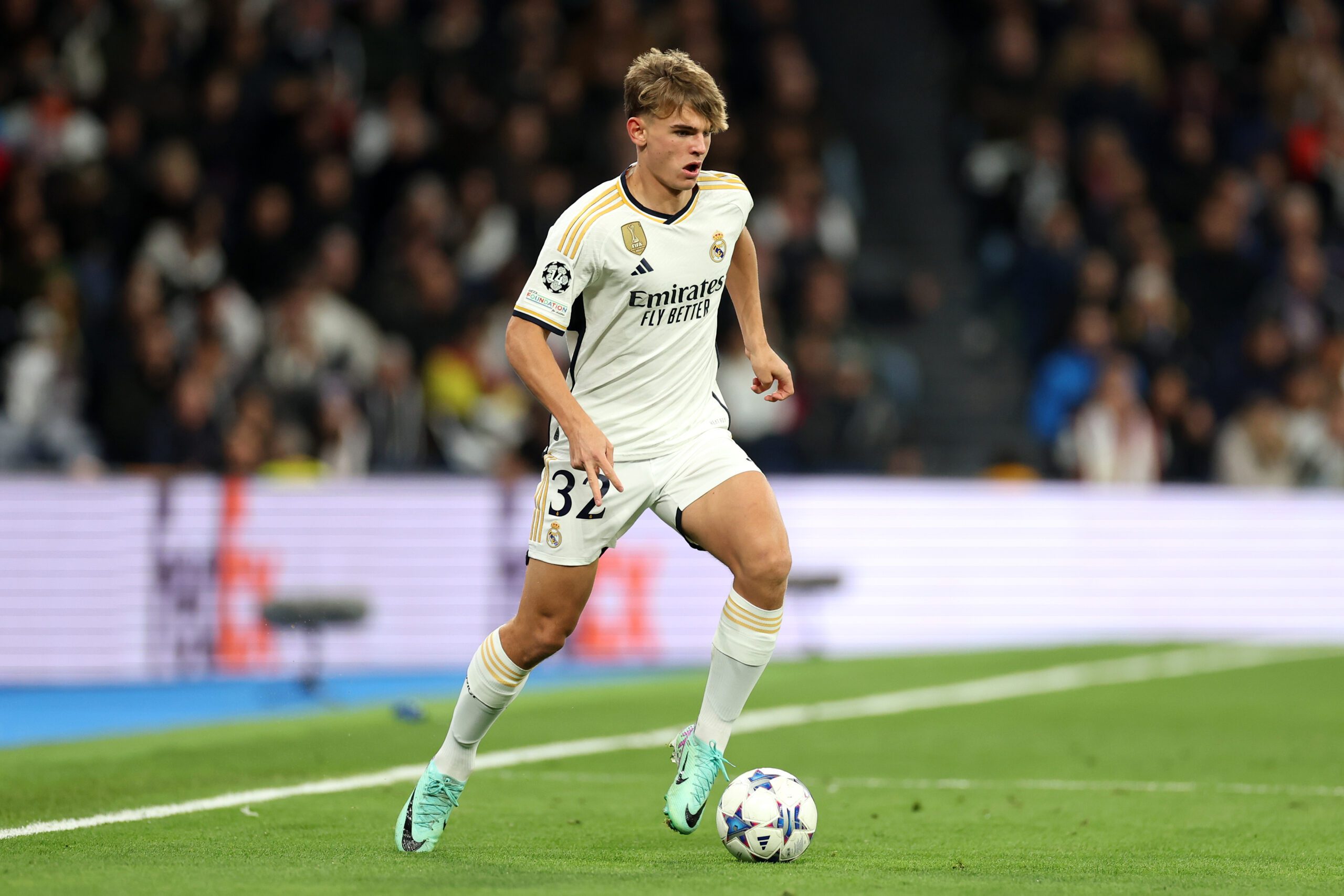 El Plan de Madrid con Nico Paz. Foto: Getty Images.