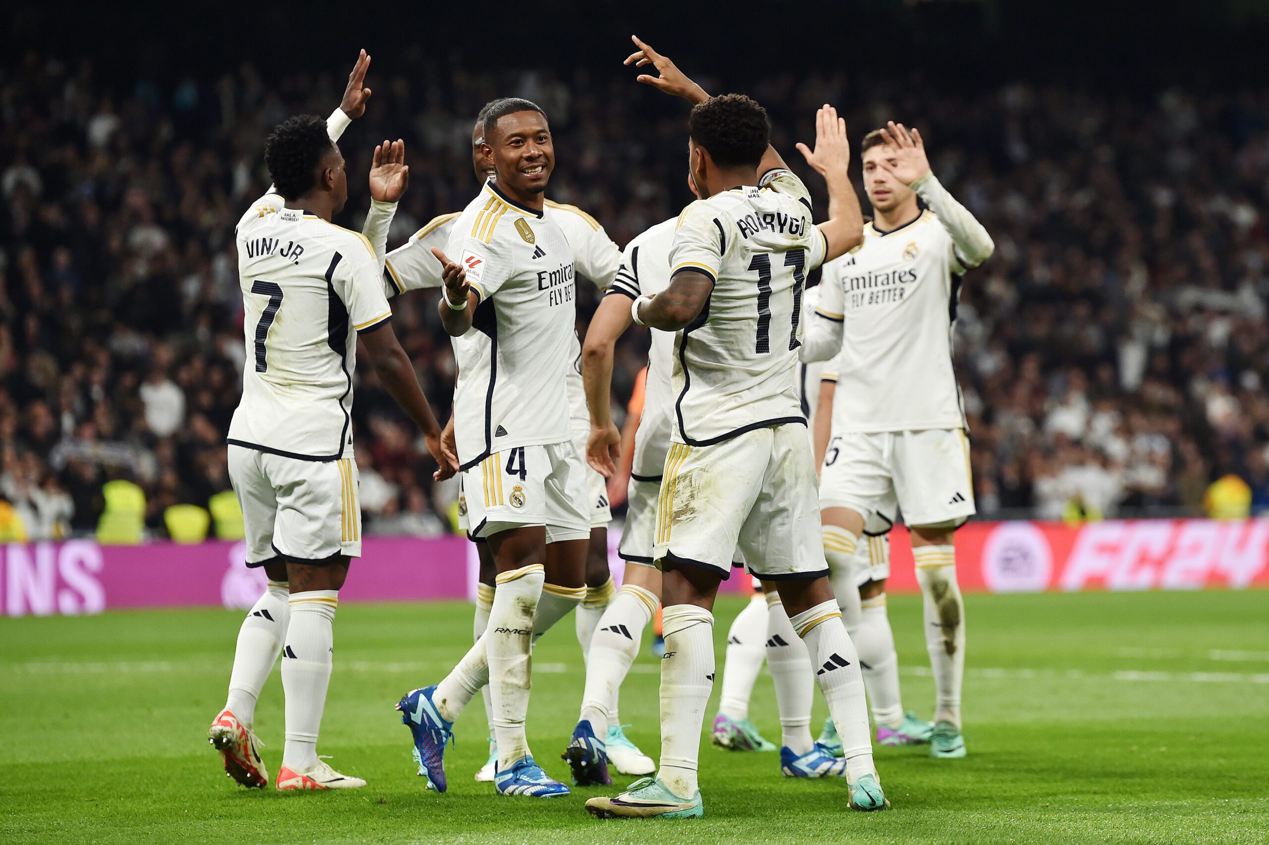 Real Madrid enfrenta a Cádiz. Foto: Getty Images.