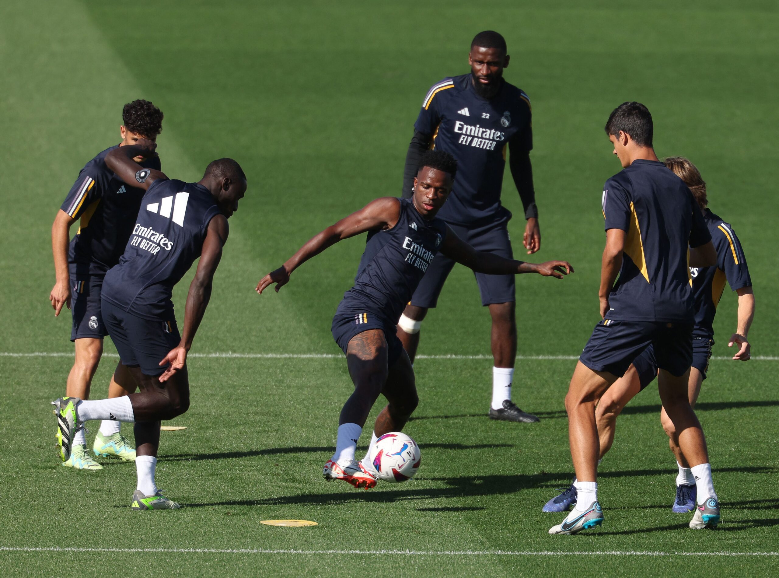 Vinicius se recuperó antes de lo esperado. Foto: Getty Images.