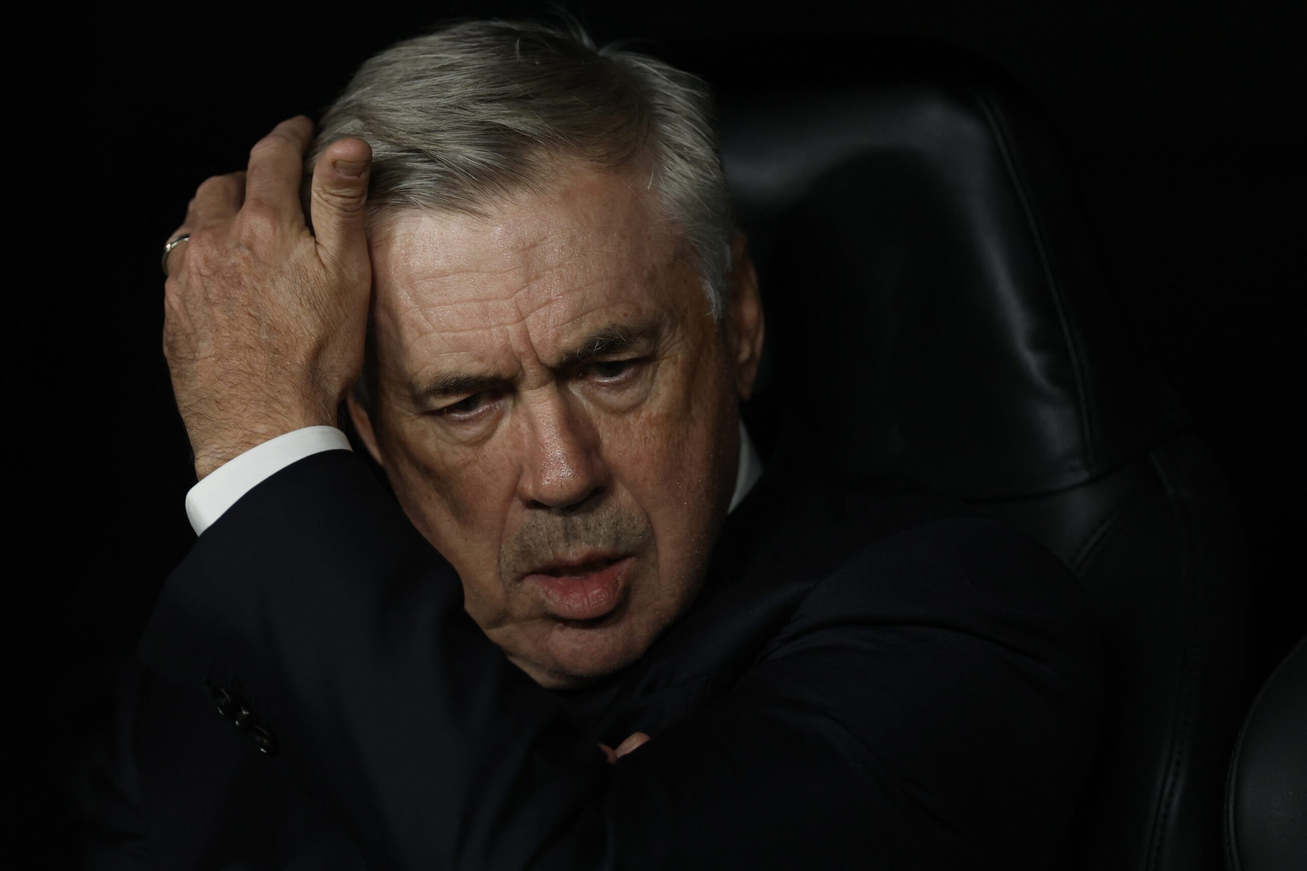 Ancelotti habla sobre el rumor del delantero. Foto: Getty Images.