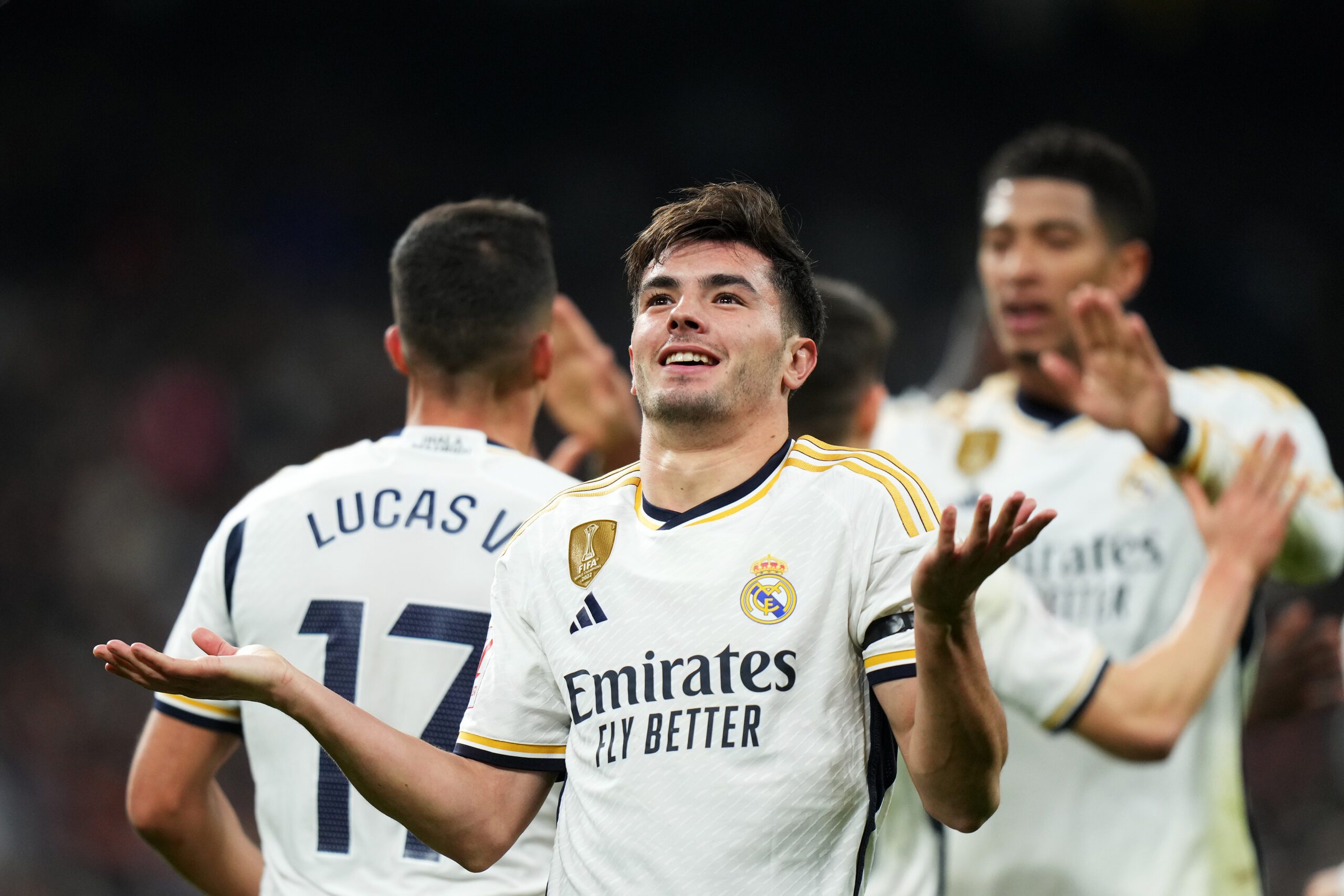 Brahim Díaz es el mejor jugador del mes de diciembre en Real Madrid. Foto: Getty Images.