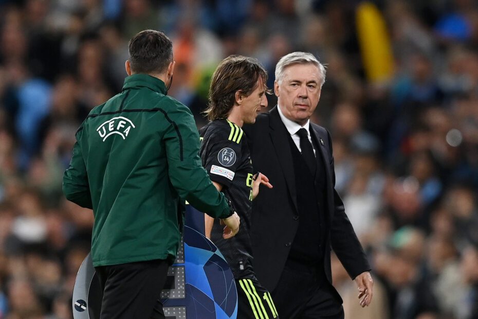 Ancelotti habla sobre el momento de Modric. Foto: Getty Images.