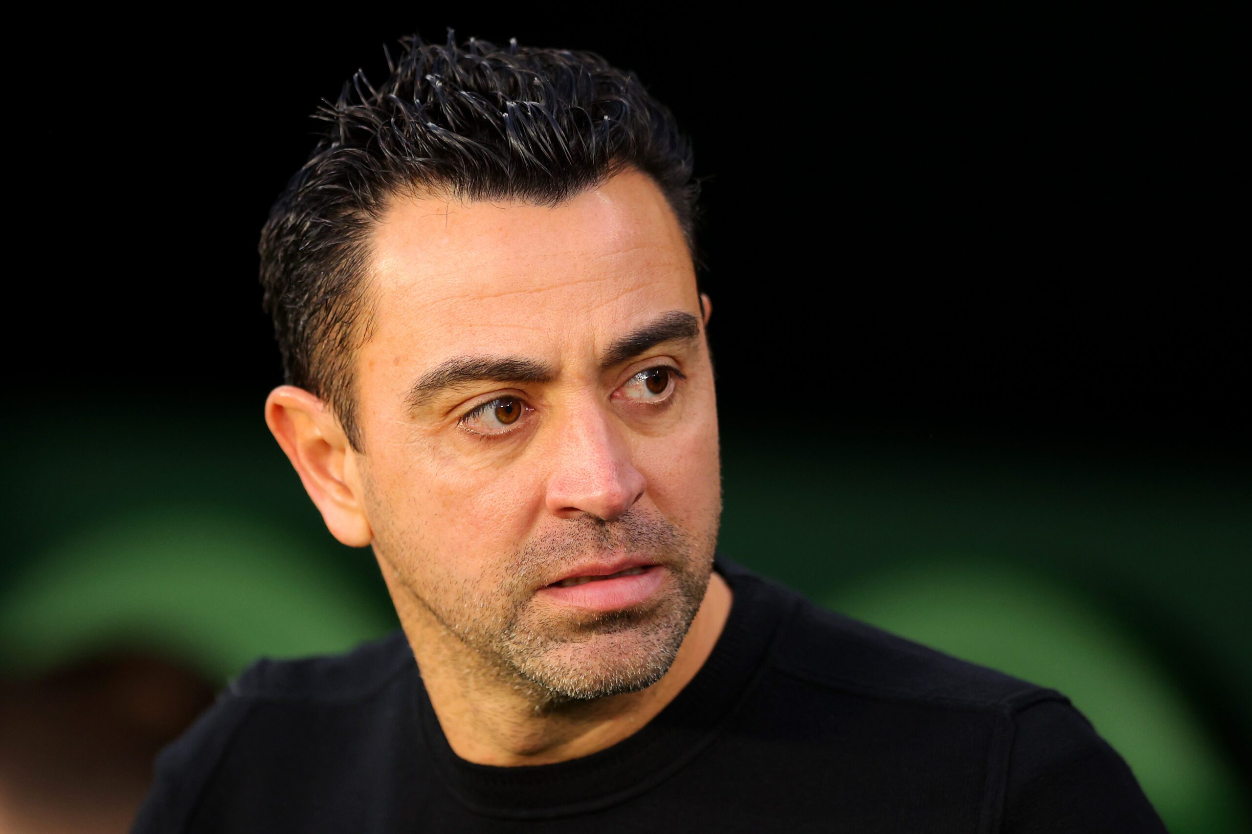 Xavi habla de lo que pasó entre Almería y Real Madrid. Foto: Getty Images.
