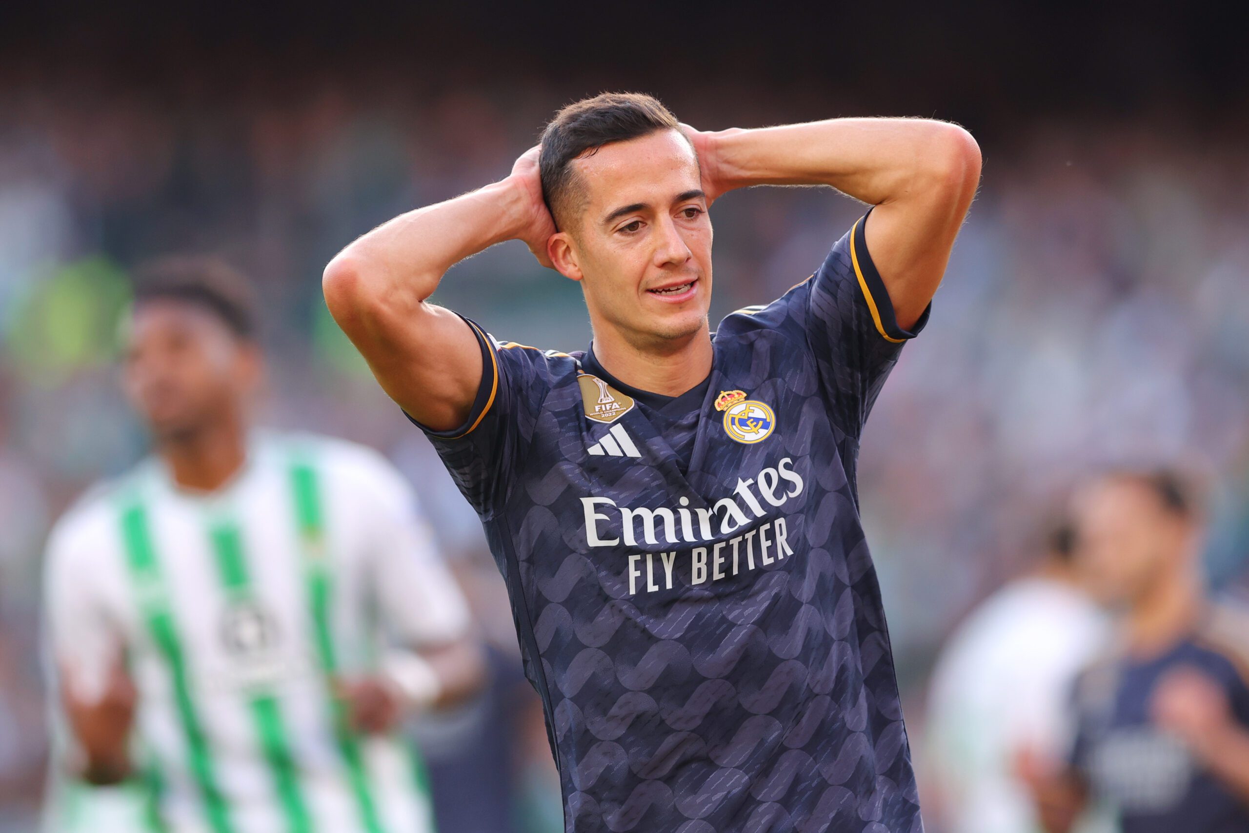 Lucas suspendido. Foto: Getty Images.