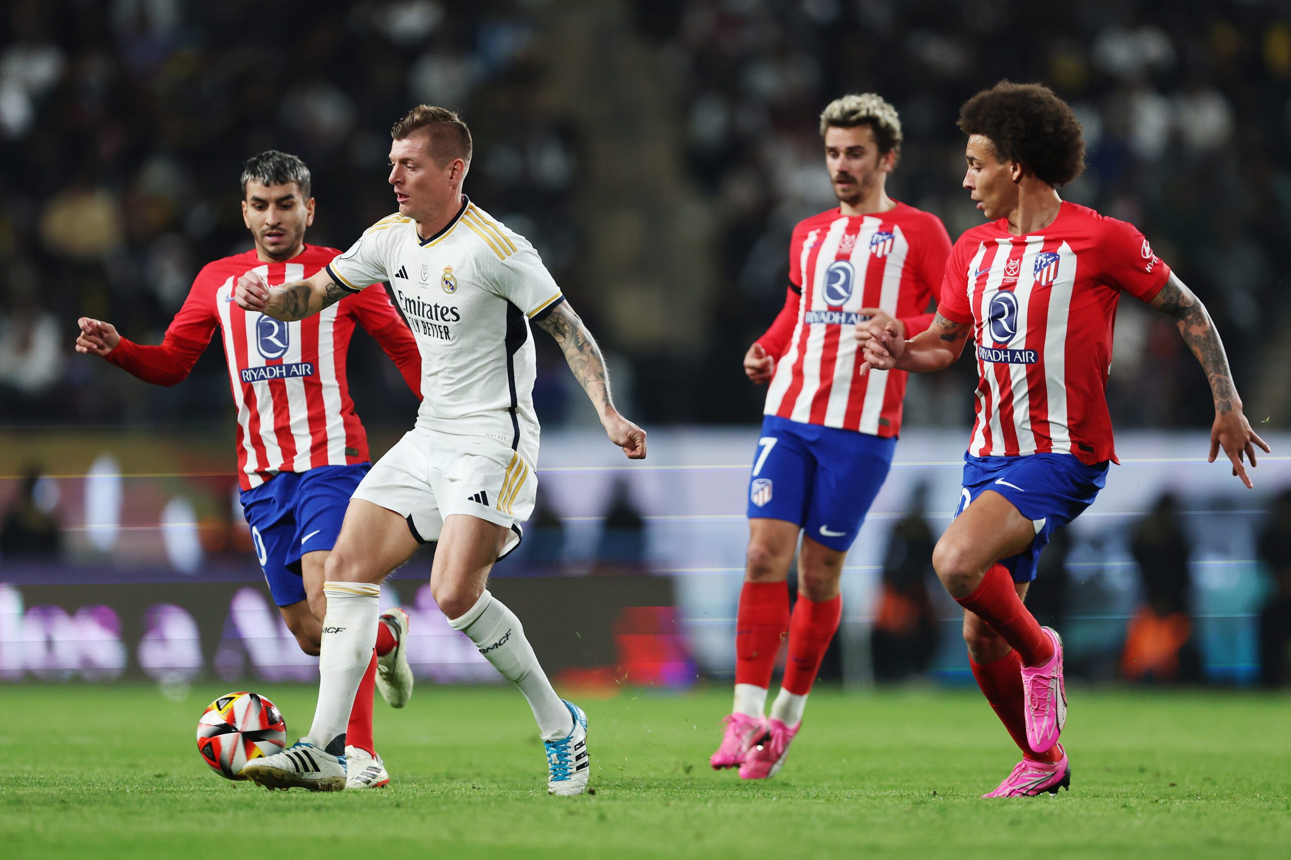Los probables XI del Real Madrid y Atlético Madrid. Foto: Getty Images.