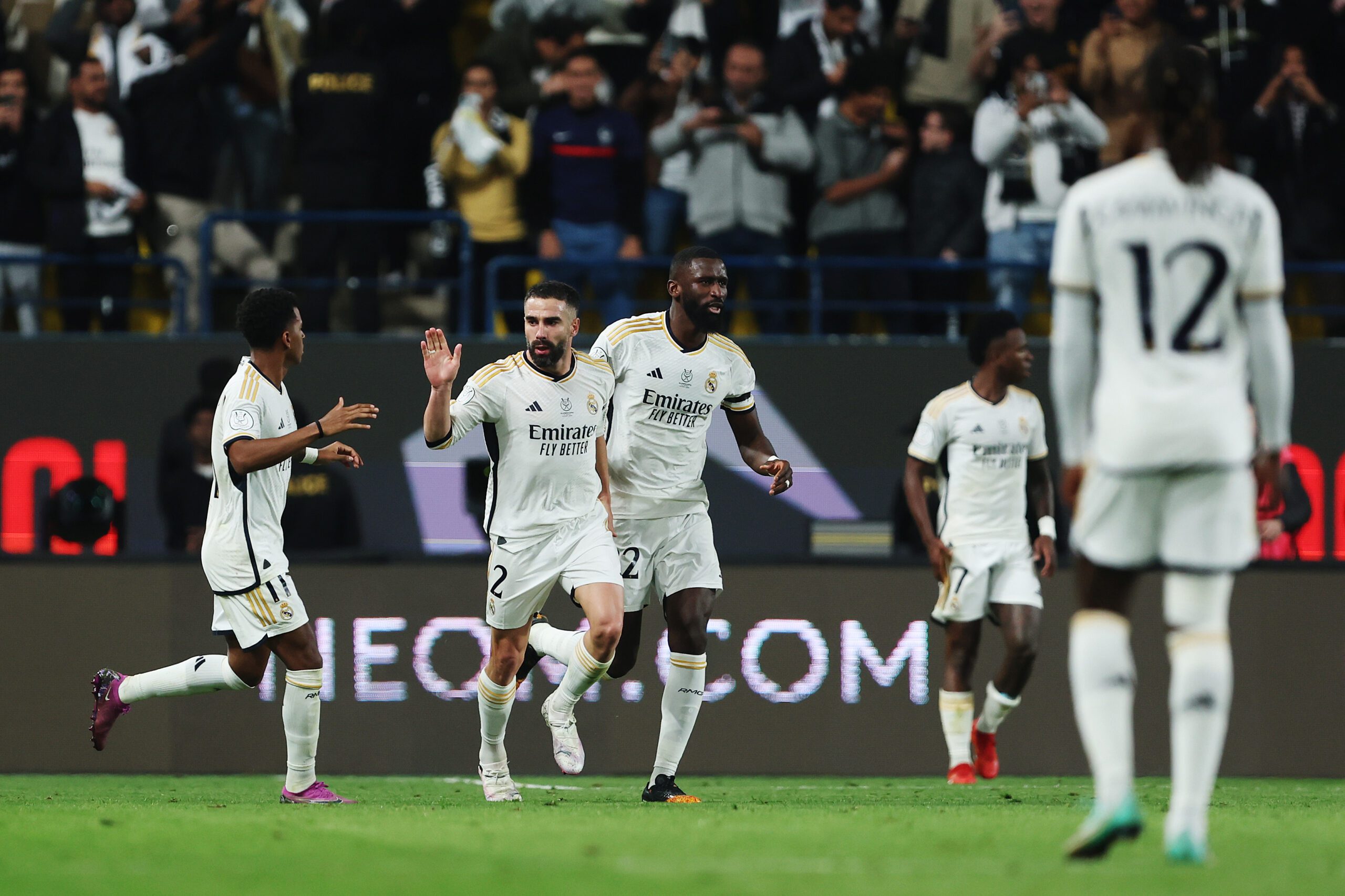 Real Madrid venció al Atlético Madrid. Foto: Getty Images.