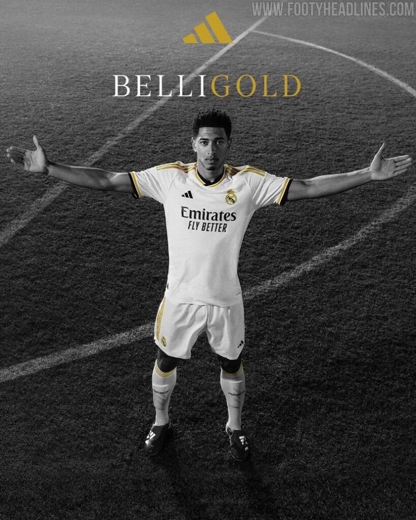 Bellingham tendrá su propio logo en Adidas.