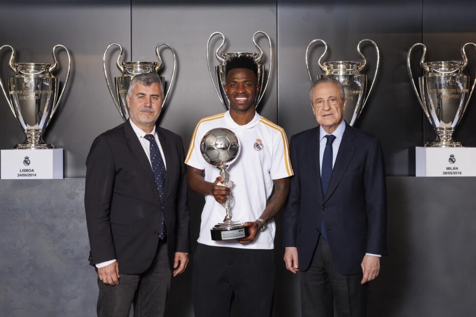 Vinicius gana el premio EFE.