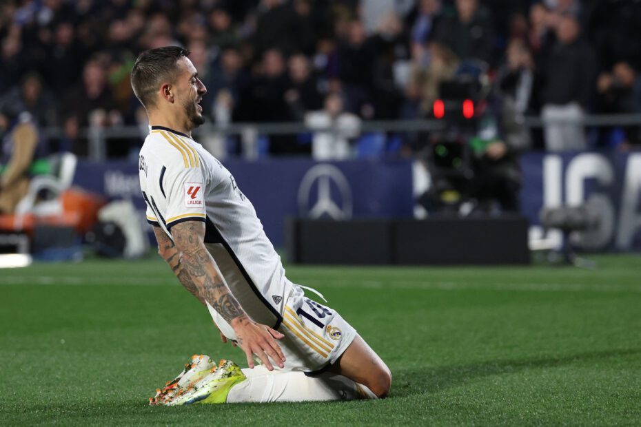 Real Madrid lidera La Liga, gracias a Joselu. Foto: Getty Images.