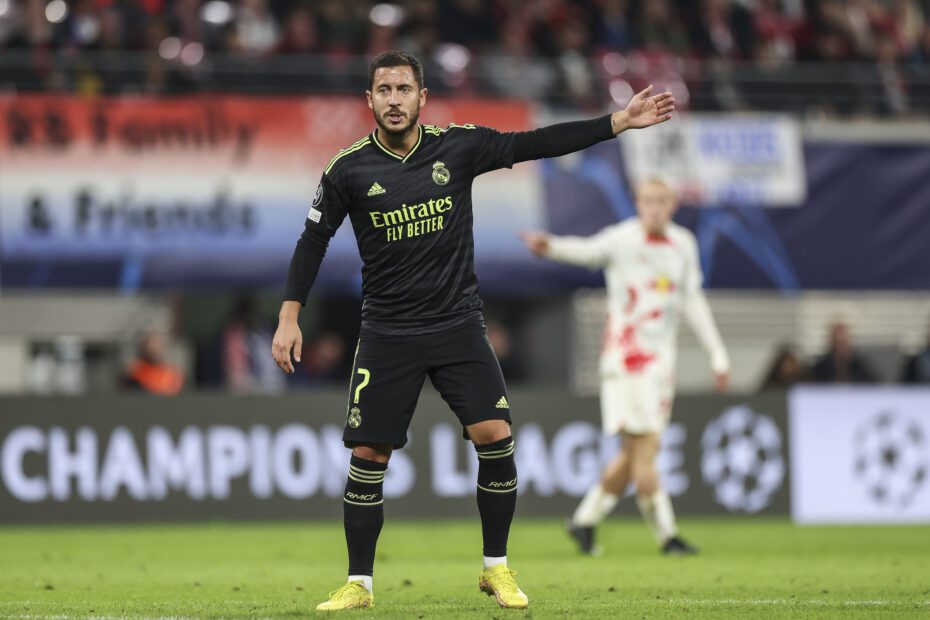 Hazard habló de su sobrepeso. Foto: Getty Images.